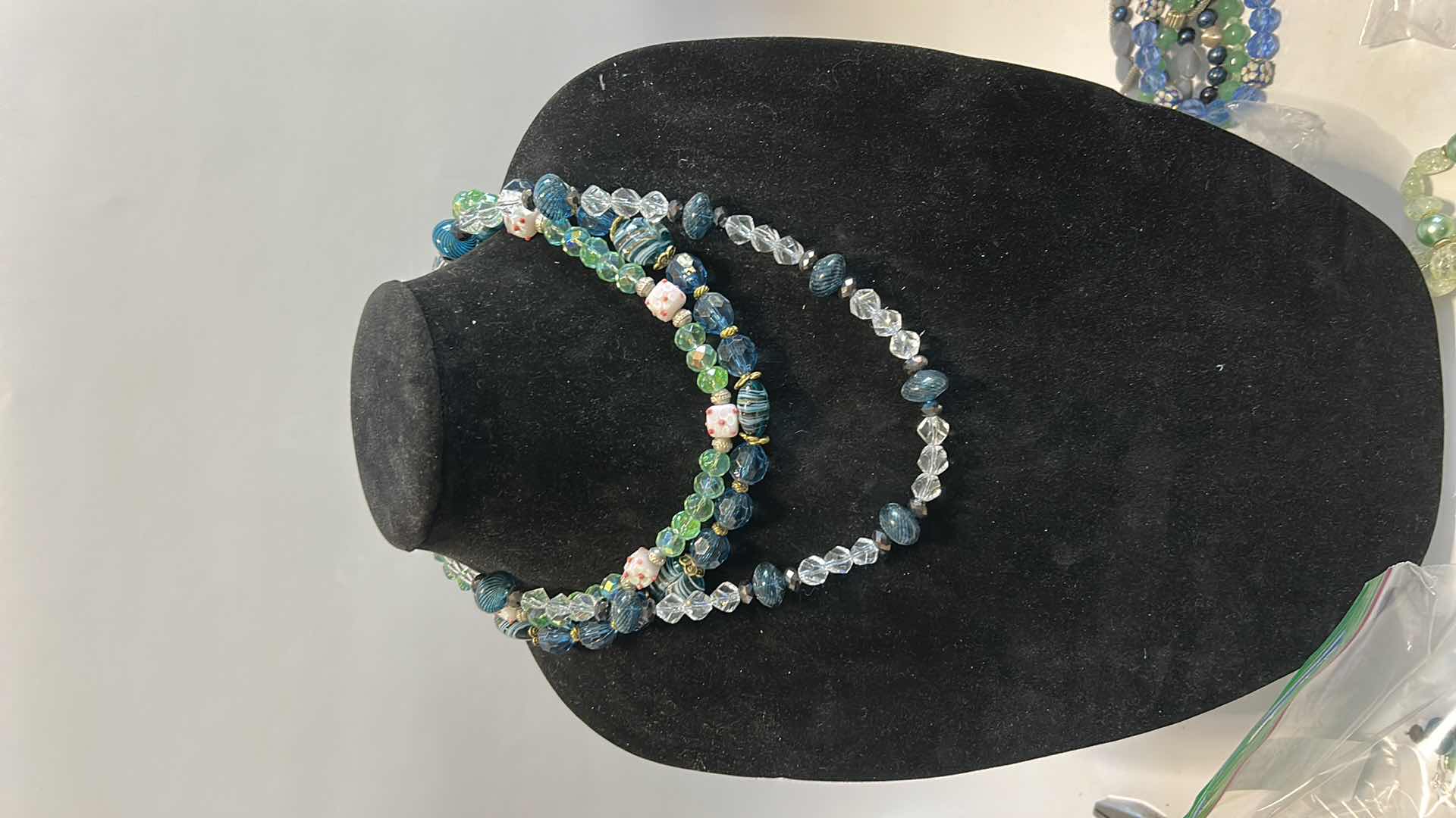 Photo 3 of 5 CUSTOM MADE NECKLACES AND 2 PAIRS OF EARRINGS