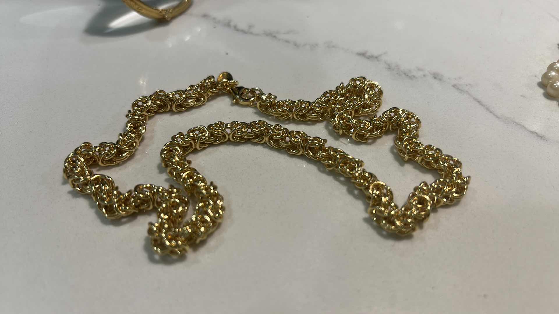 Photo 1 of 3 GOLD TONE NECKLACES