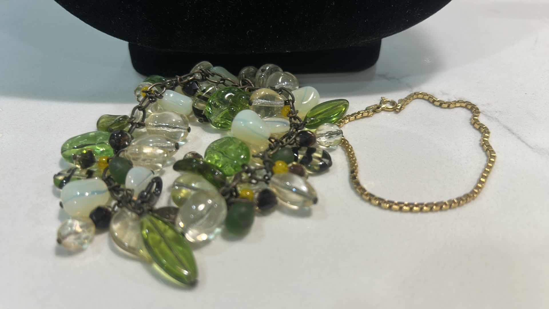 Photo 2 of 3 NECKLACES AND 2 BRACELETS