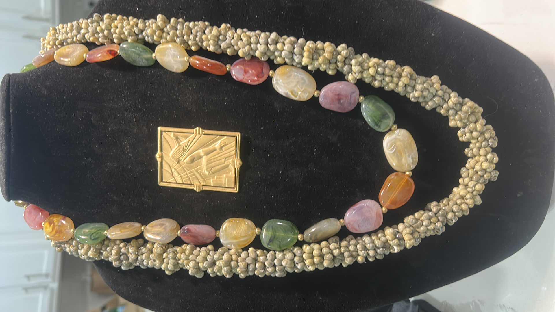 Photo 1 of 2 NECKLACES, BROOCH & BRACELET