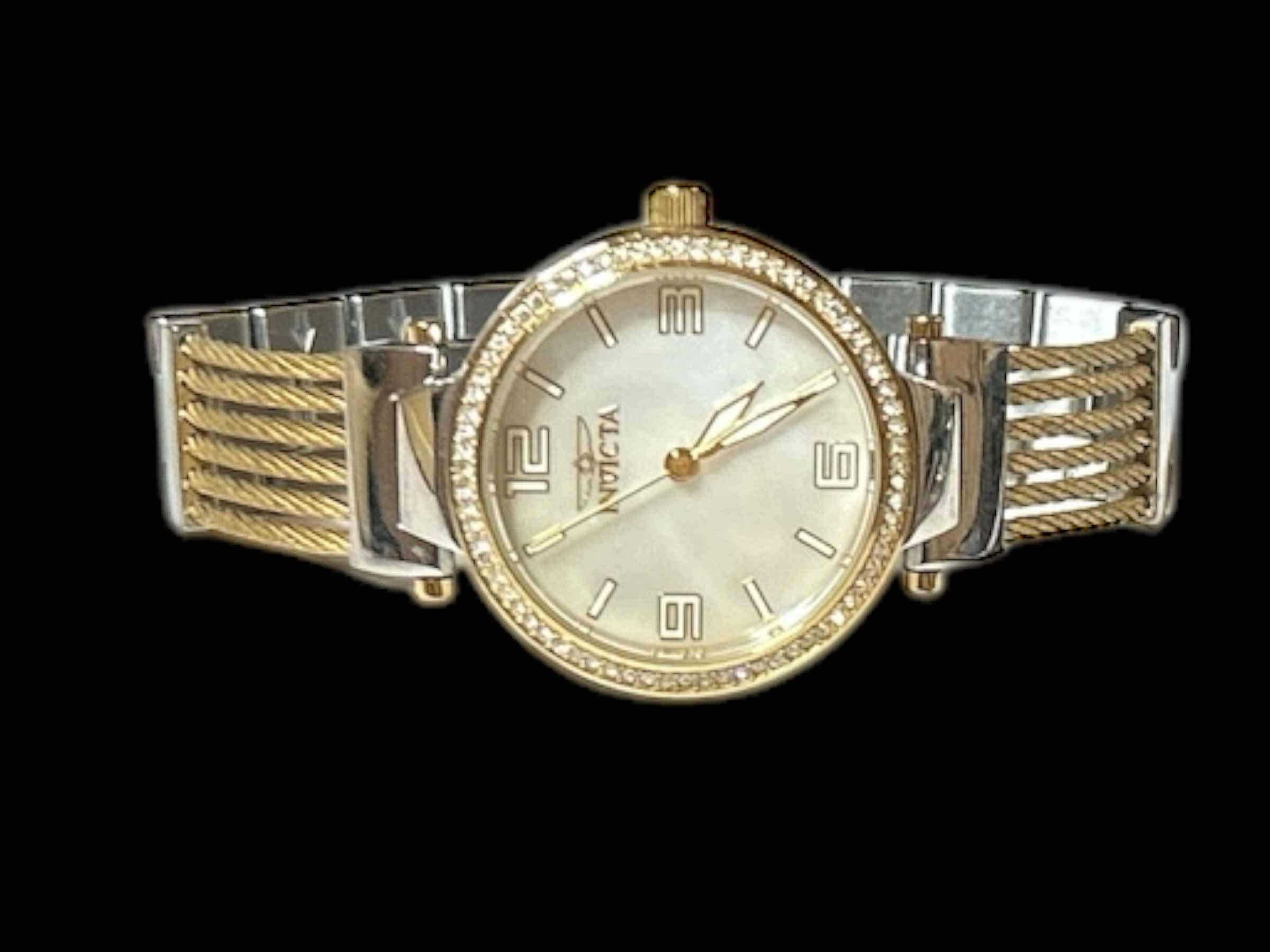 Photo 1 of WOMENS INVICTA MOTHER OF PEARL FACE WATCH