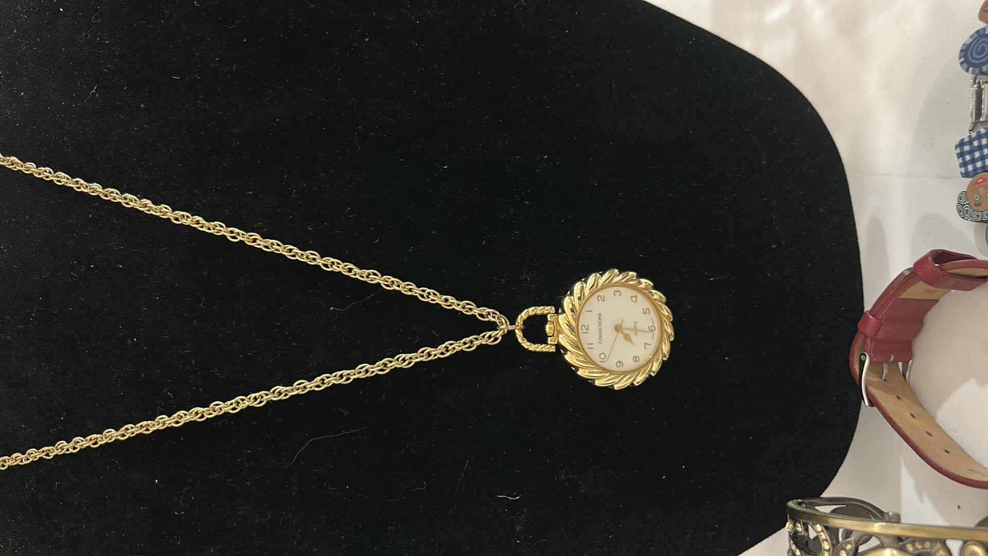 Photo 1 of 3 WATCHES AND POCKET WATCH NECKLACE