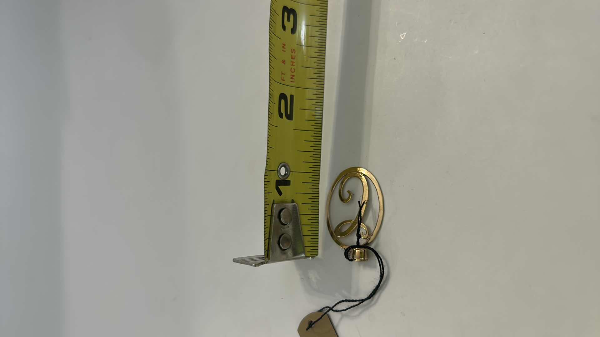 Photo 1 of 14K GOLD LETTER C PENDANT