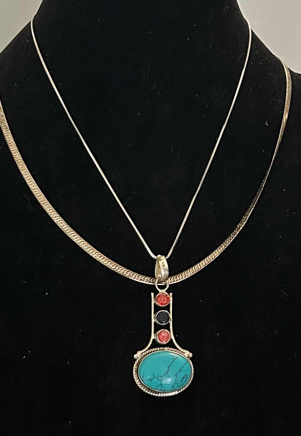 Photo 1 of 2 STERLING SILVER NECKLACES