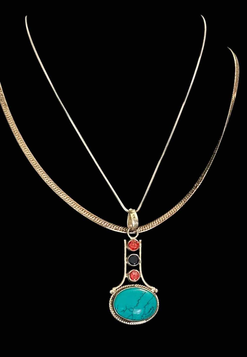 Photo 1 of 2 STERLING SILVER NECKLACES