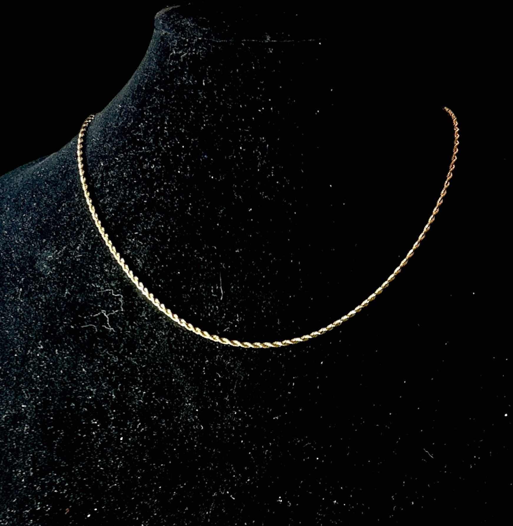 Photo 1 of 14K GOLD NECKLACE 17”