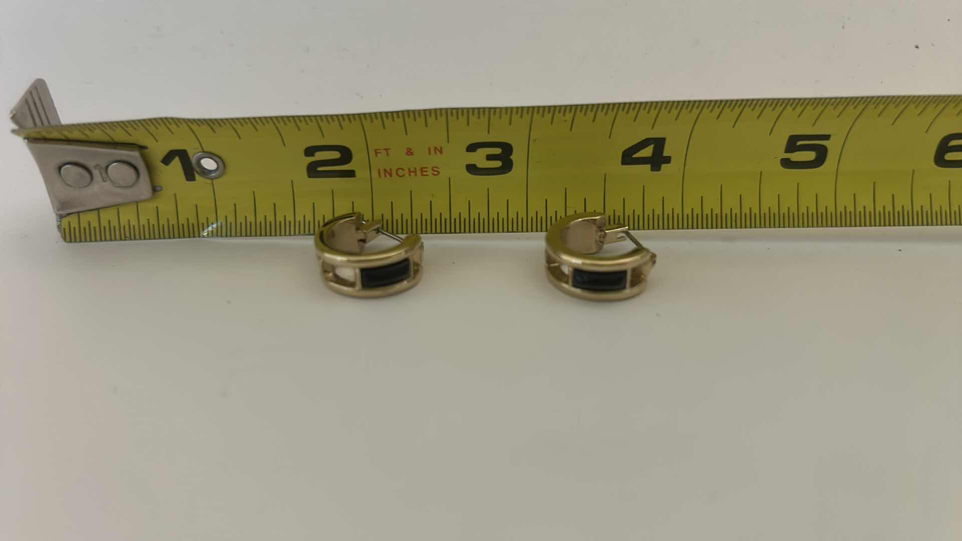 Photo 1 of 14K GOLD HOOP EARRINGS