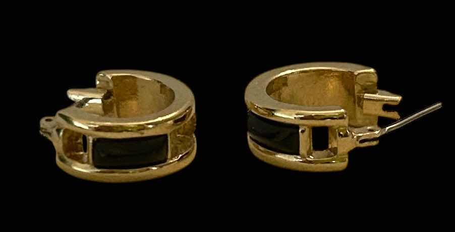 Photo 1 of 14K GOLD HOOP EARRINGS