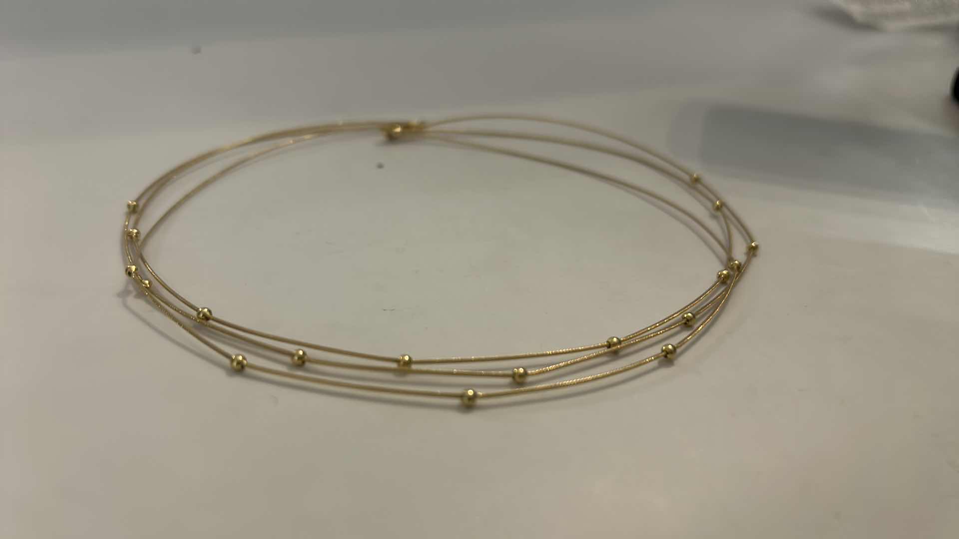 Photo 1 of 14K GOLD NECKLACE 15”