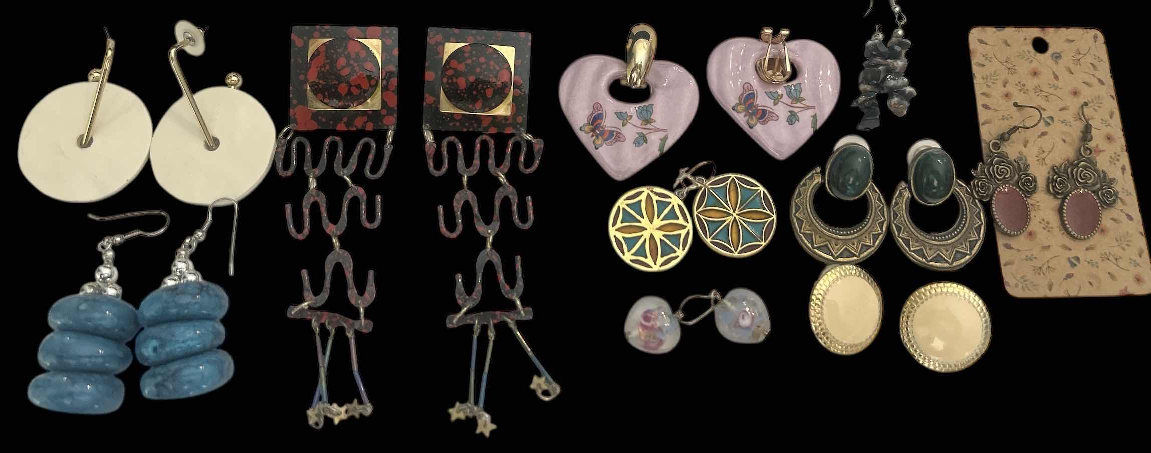 Photo 1 of 10 PAIR OF EARRINGS