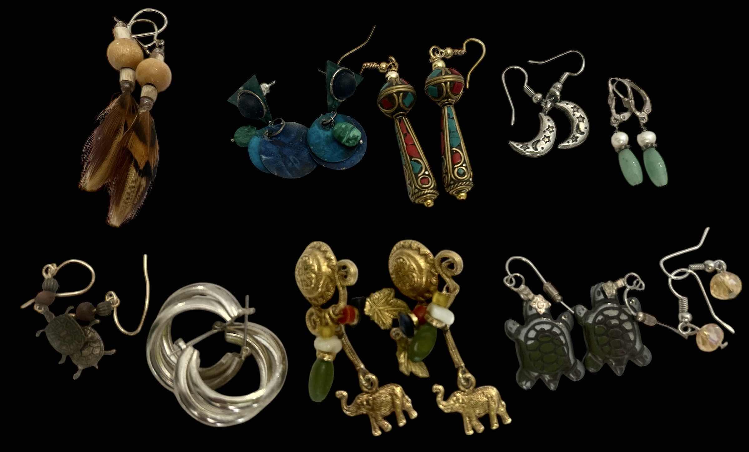 Photo 1 of 10 PAIR OF EARRINGS