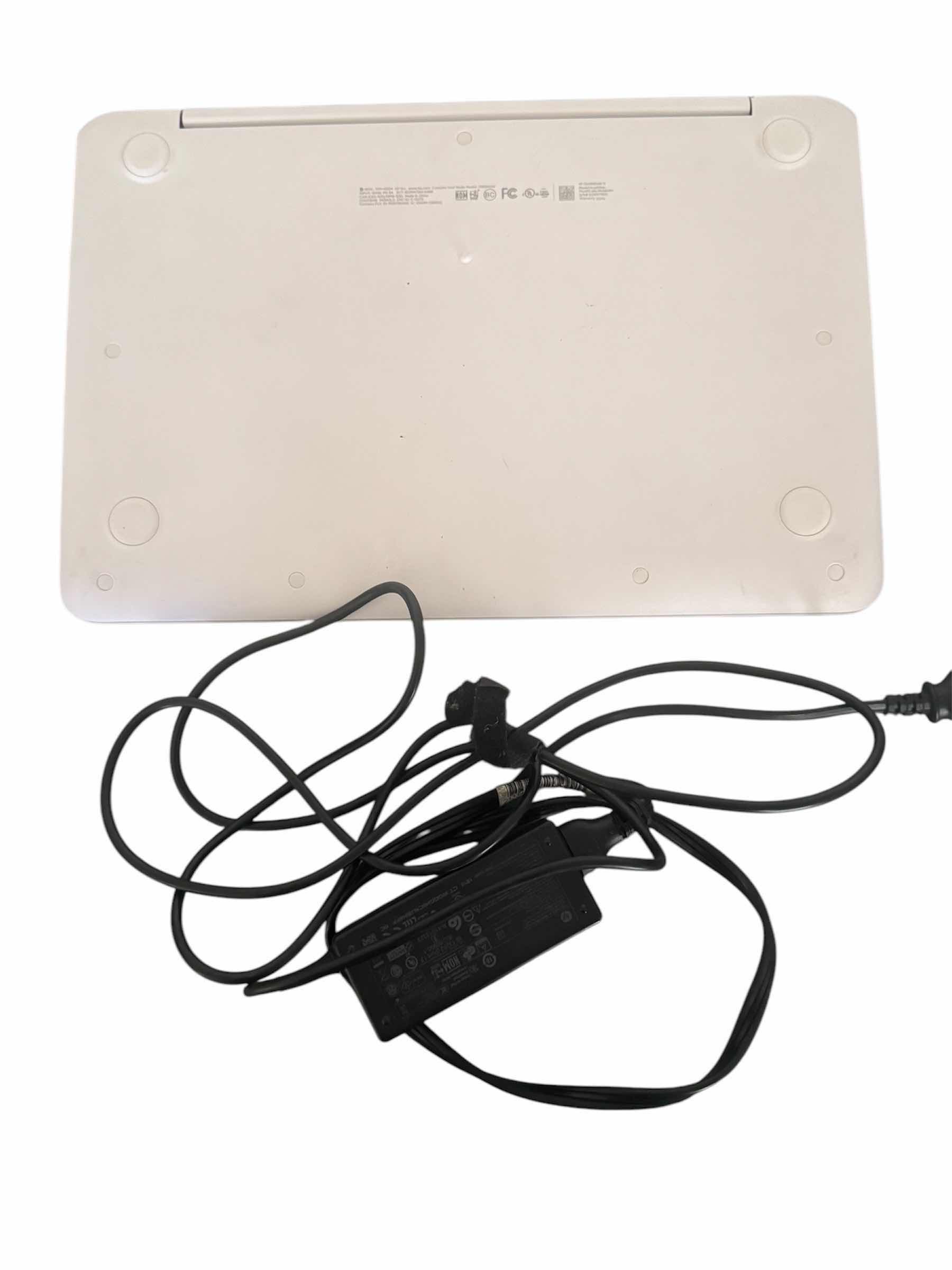 Photo 1 of HP CHROMEBOOK 14, LAPTOP, WITH CHARGING CABLE 
13.25” X 9” X H.5”