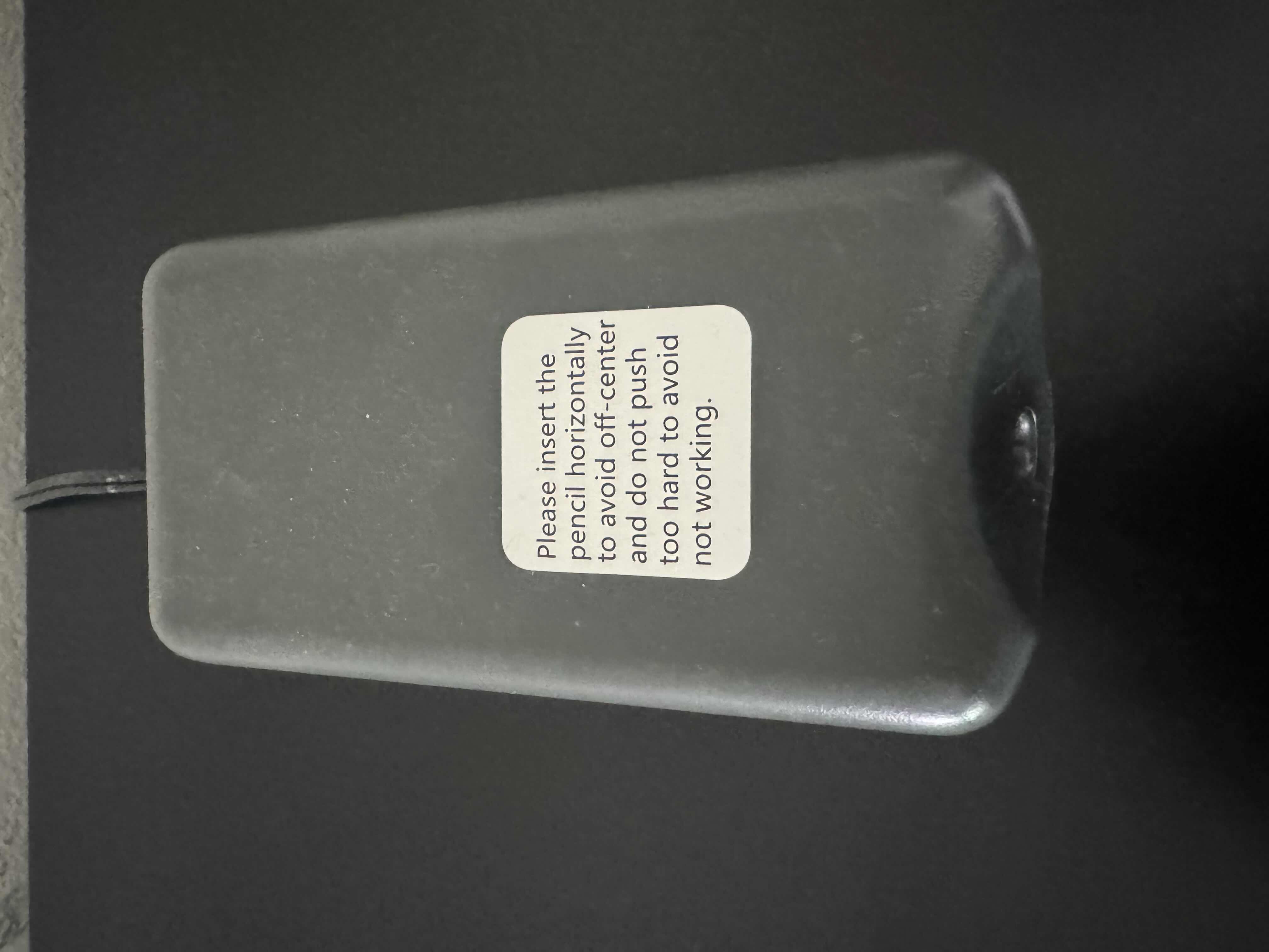 Photo 3 of AFMAT ELECTRIC PENCIL SHARPER, MODEL S230, GRAY

6” X 3” X H4”