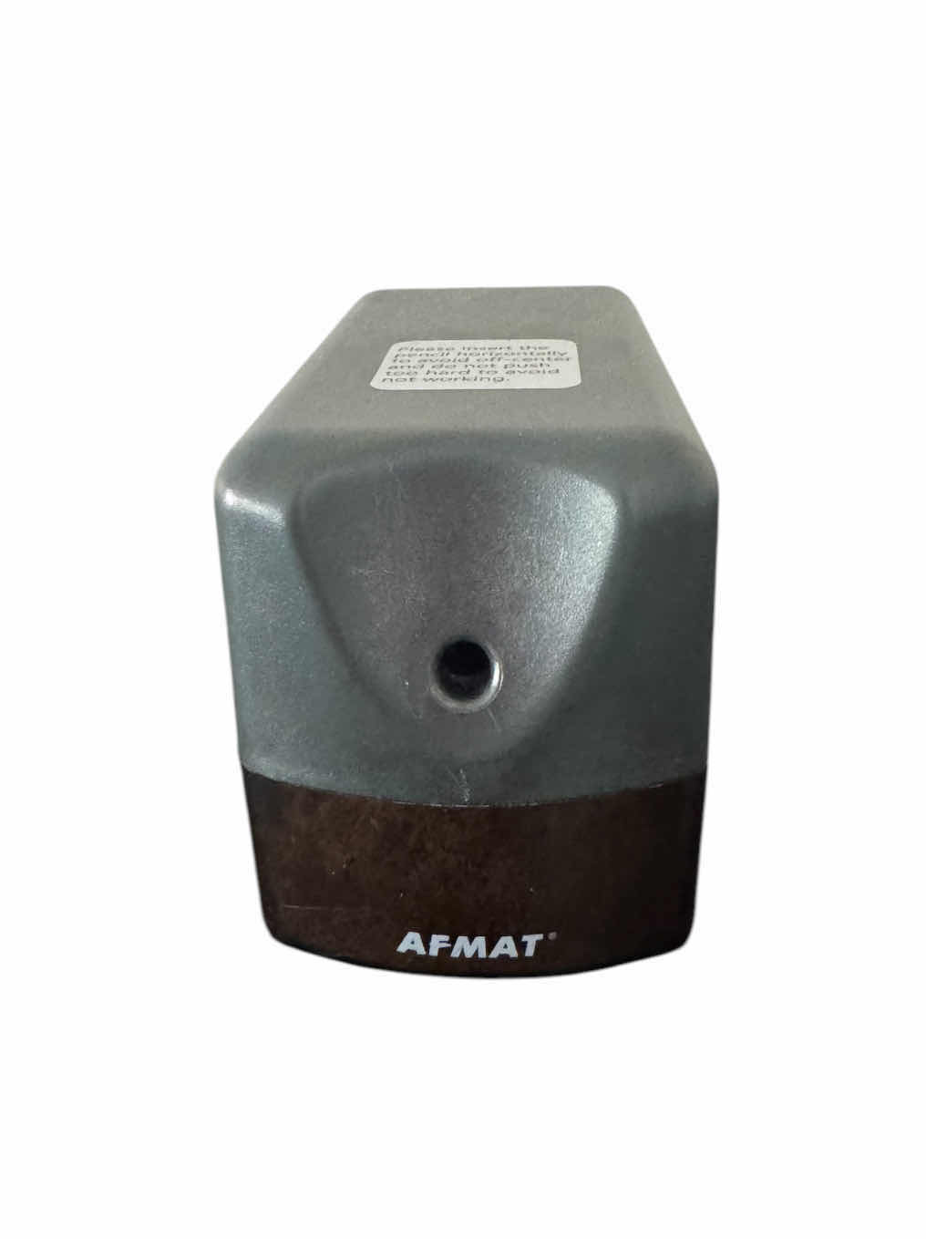 Photo 1 of AFMAT ELECTRIC PENCIL SHARPER, MODEL S230, GRAY

6” X 3” X H4”