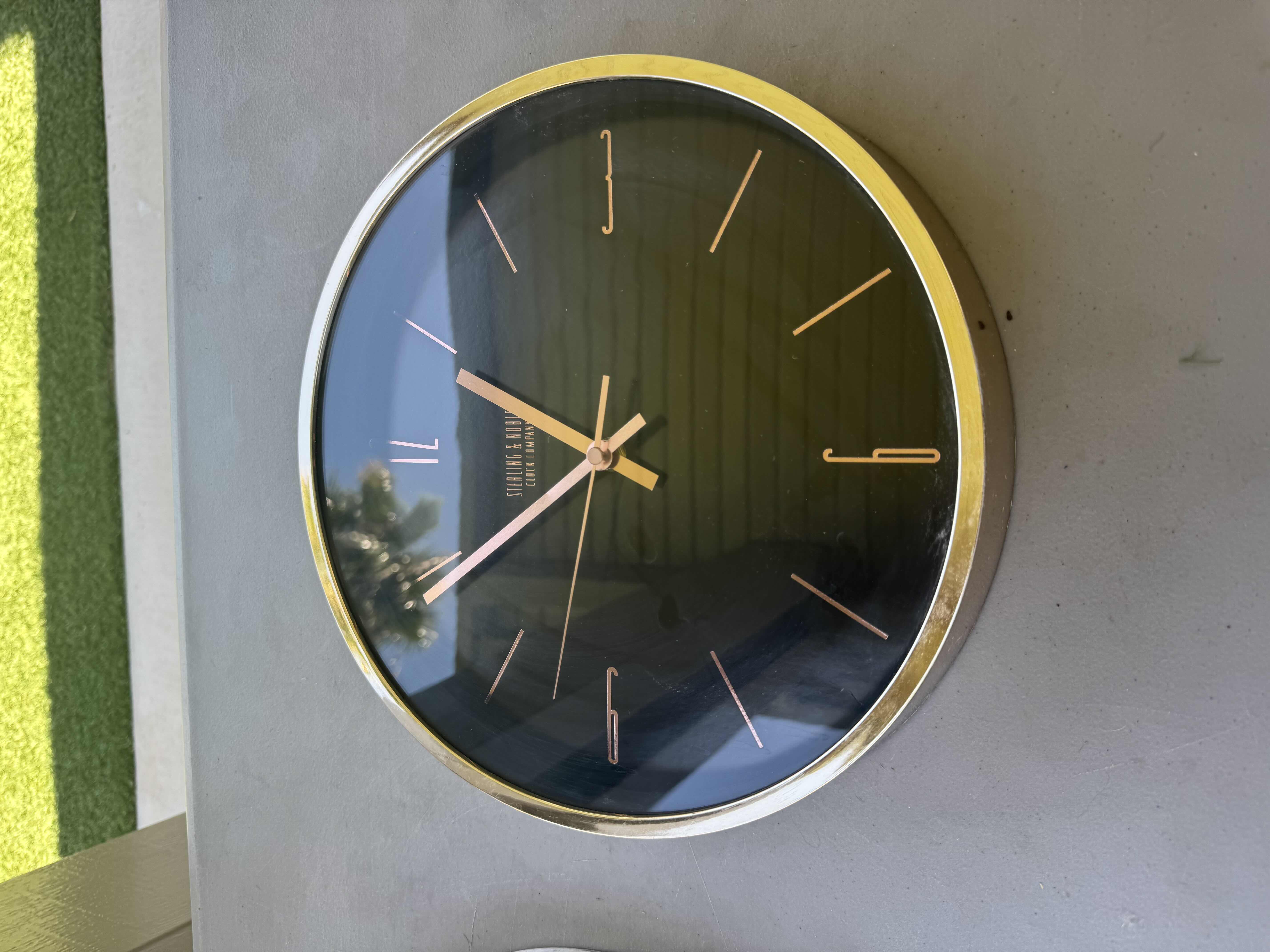 Photo 1 of 3 WALL CLOCKS, STERLING AND NOBLE, ARBOR AND EMERY.

D11” X H2”