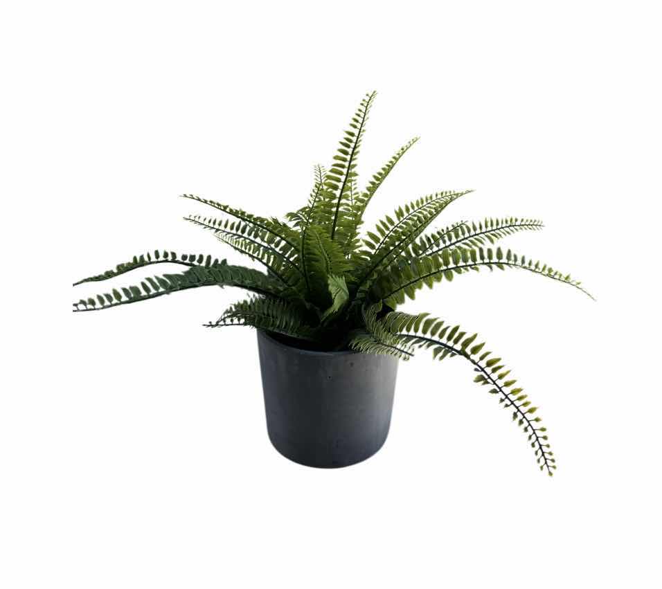 Photo 4 of 3- FAUX INDOOR/OUTDOOR DECORATIVE PLANTS, 1 HANGING PLANTER

H11”