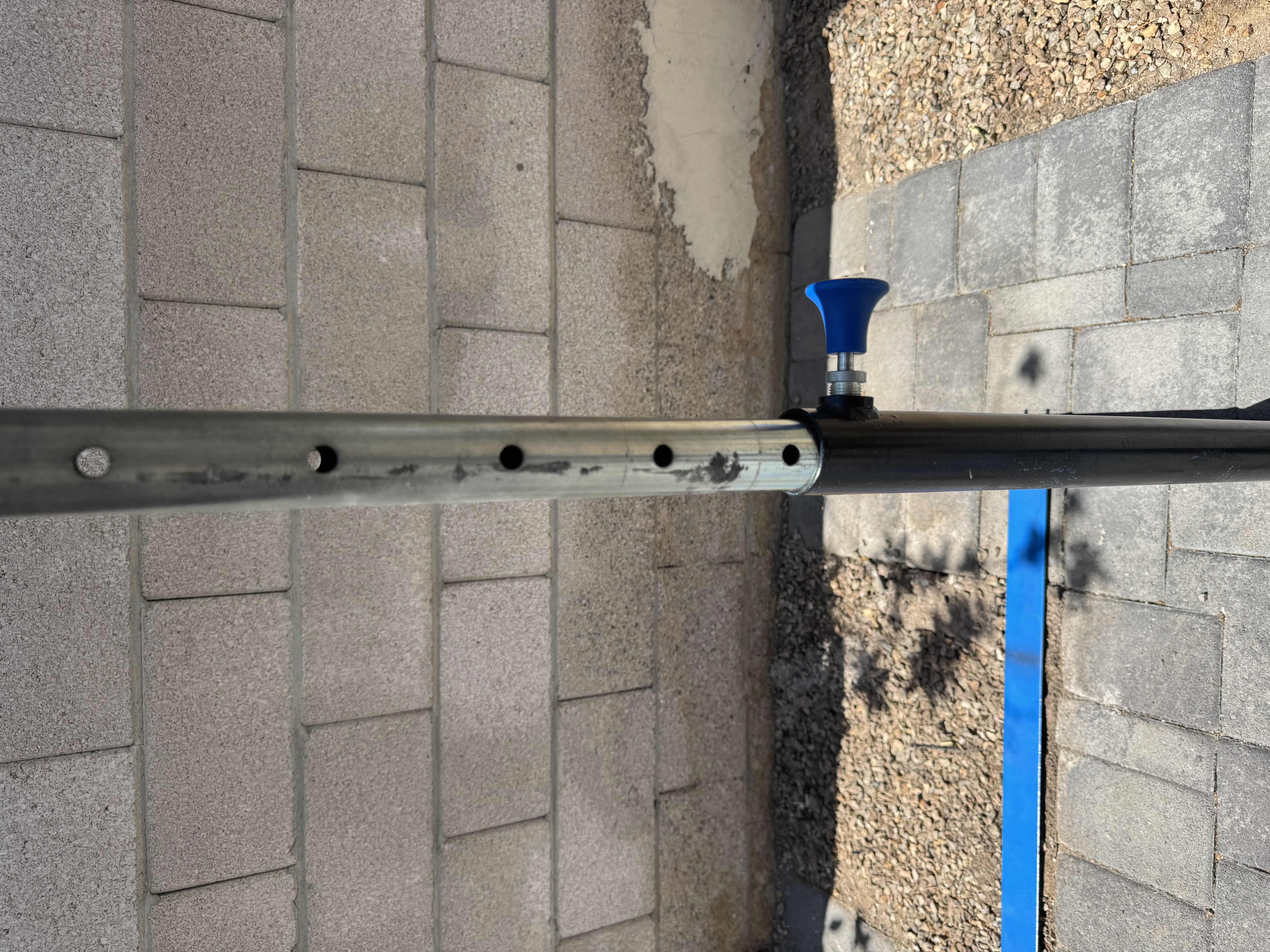 Photo 1 of $100
GYMNASTICS BAR, ADJUSTABLE PRACTICE BAR FOR KIDS, BLUE/BLACK