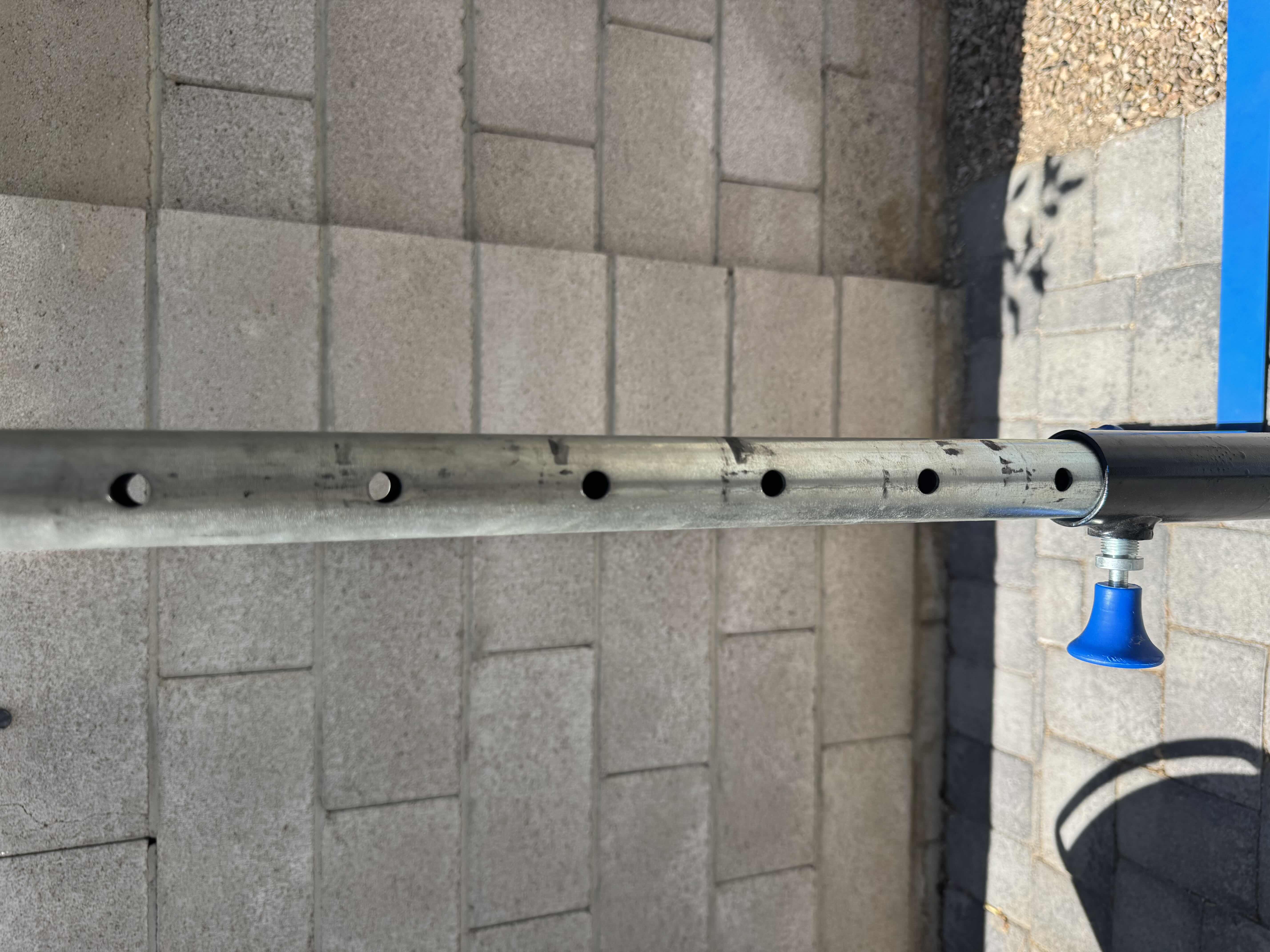 Photo 1 of $100
GYMNASTICS BAR, ADJUSTABLE PRACTICE BAR FOR KIDS, BLUE/BLACK