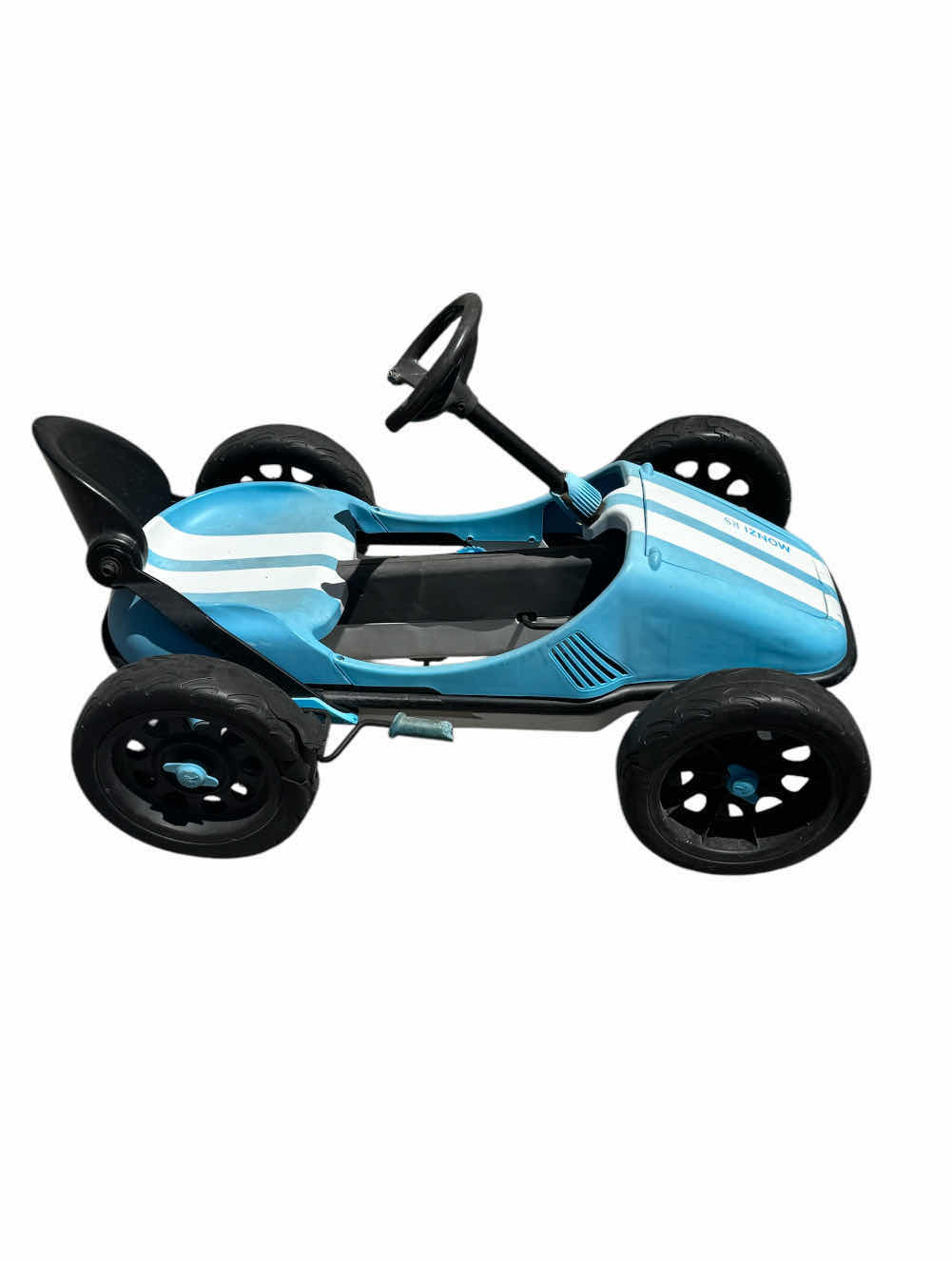 Photo 1 of BLUE MONZI RS KIDS PEDAL GO KART

44” X 29” X H26”