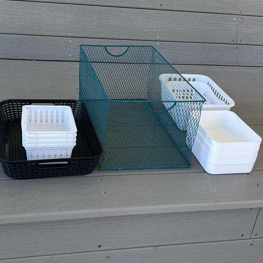 Photo 1 of 12- ASSORTED PLASTIC CONTAINERS