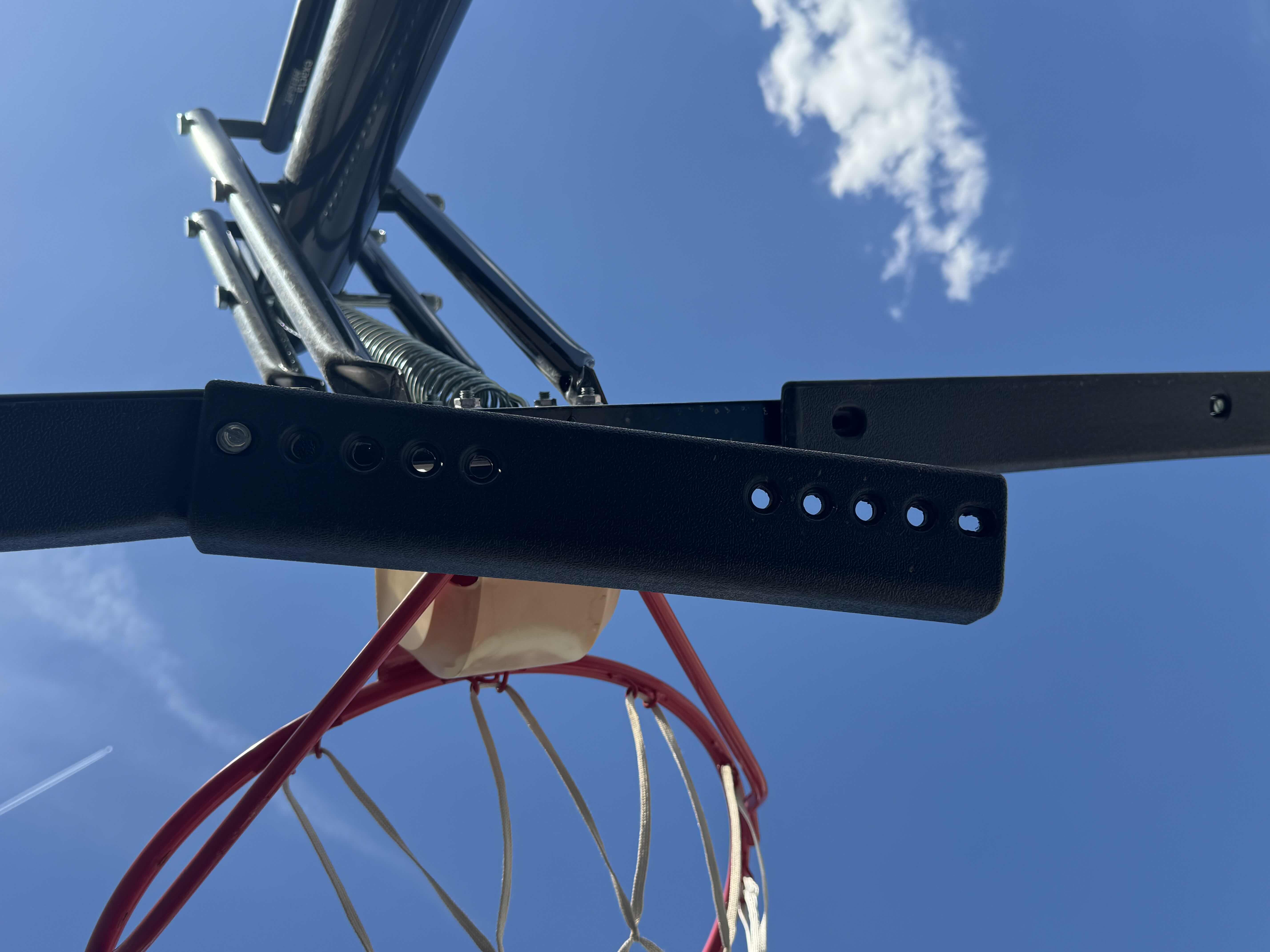 Photo 6 of SPALDING ADJUSTABLE PORTABLE BASKETBALL HOOP SYSTEM, BLACK

51” X 30” X H118”