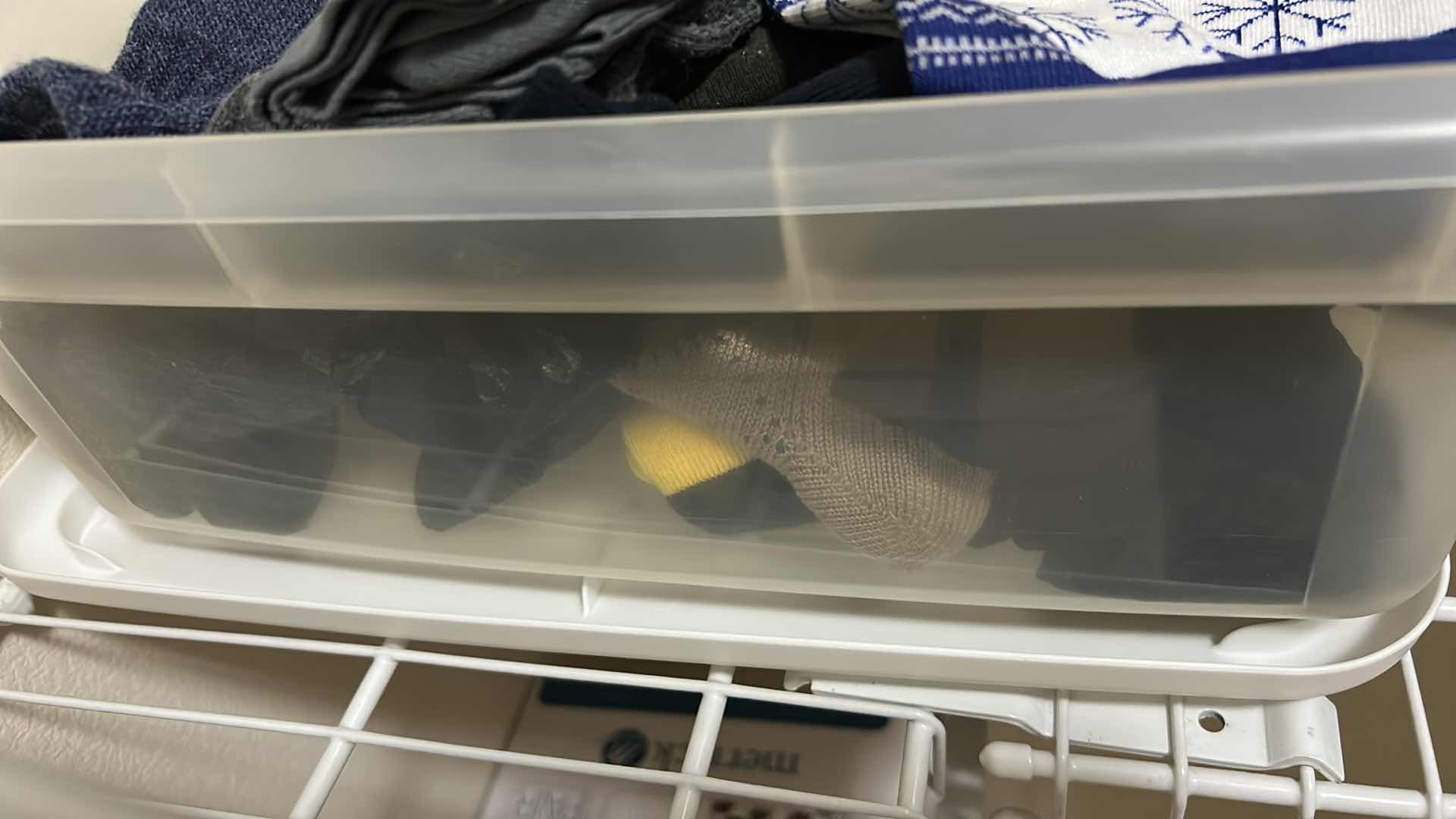 Photo 1 of 2-CONTENTS OF CONTAINER MENS SOCKS