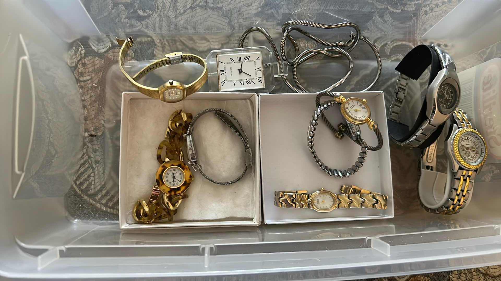 Photo 2 of CONTENTS OF BASKET ASSORTED WOMEN WATCHES