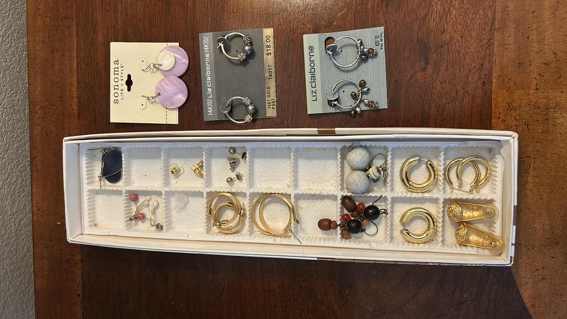 Photo 1 of ASSORTED COSTUME EARRINGS