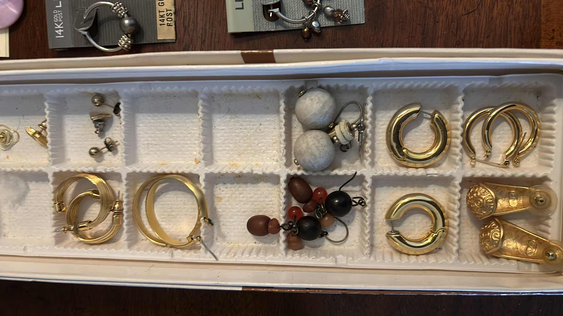 Photo 1 of ASSORTED COSTUME EARRINGS