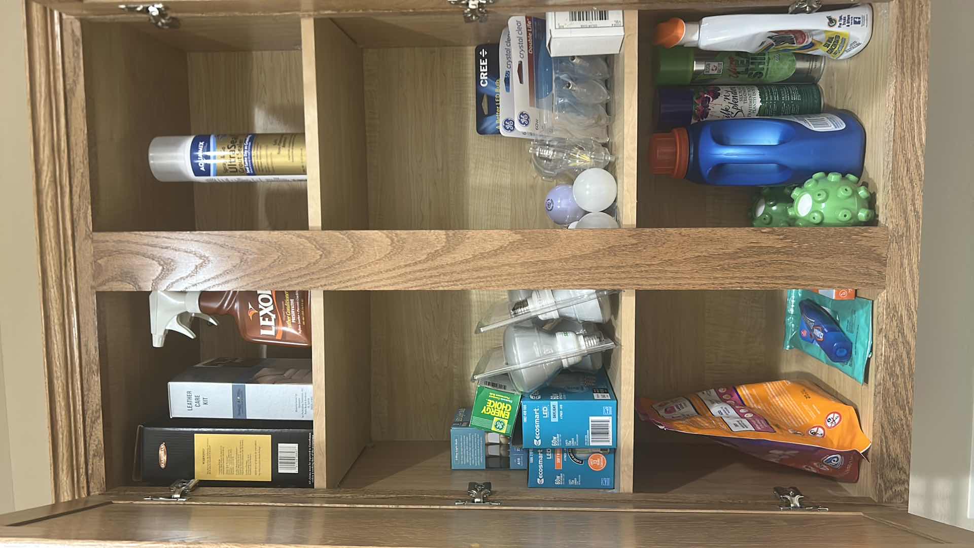 Photo 2 of CONTENTS OF 2 CABINETS CLEANING SUPPLIES