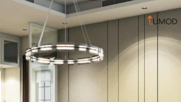 Photo 1 of NIB - SAXTON INDUSTRIAL BLACK MULTIPLE RECTANGULAR  HANGING CIRCULAR LIGHT 100cm x 30cm LL-1009-MF