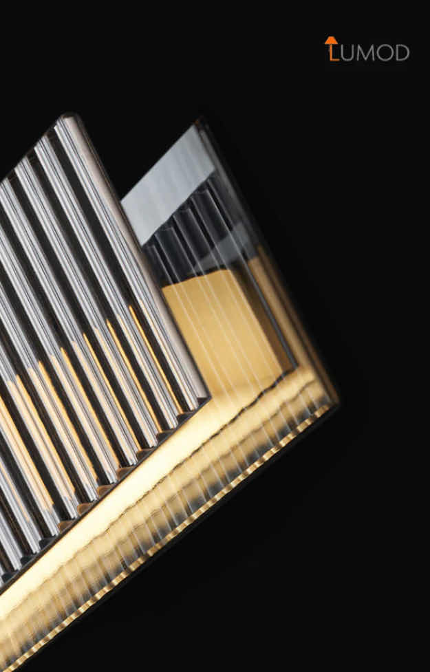 Photo 1 of NIB - DAX MINIMALIST BLACK LINEAR BAR STRIP DROP LIGHT 1800cm X 80cm LL-1022-MF