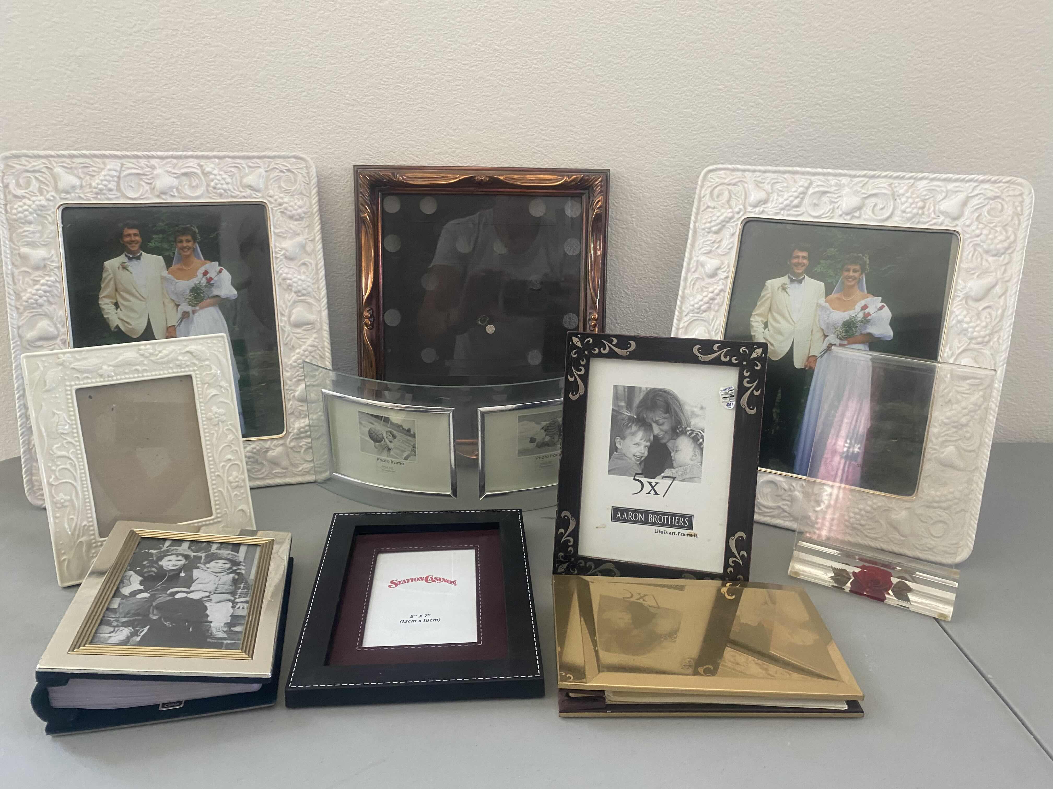 Photo 1 of 10 PHOTO FRAMES & BOOKS LARGEST 12” x 14”
