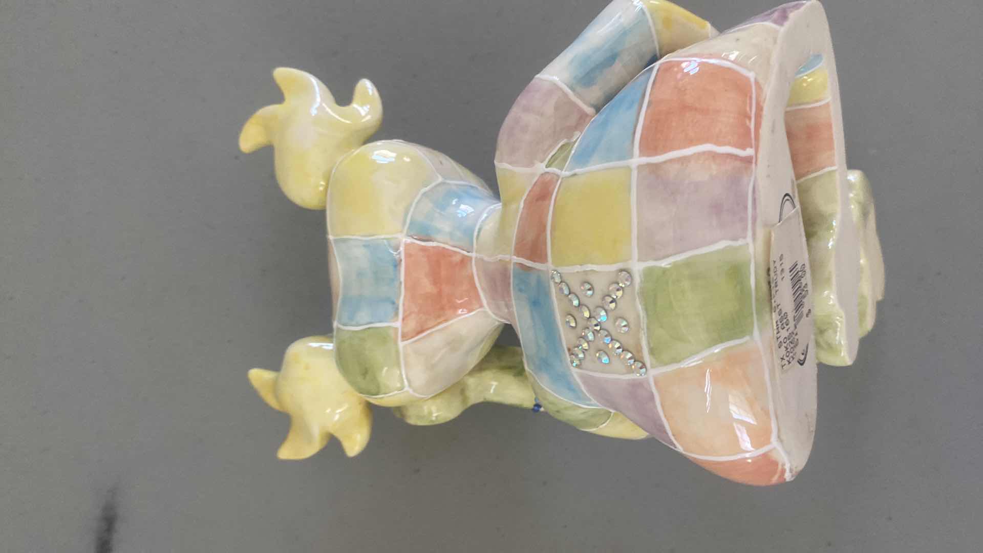 Photo 1 of PAIR OF CERAMIC FROGS 9 1/2” x 7”