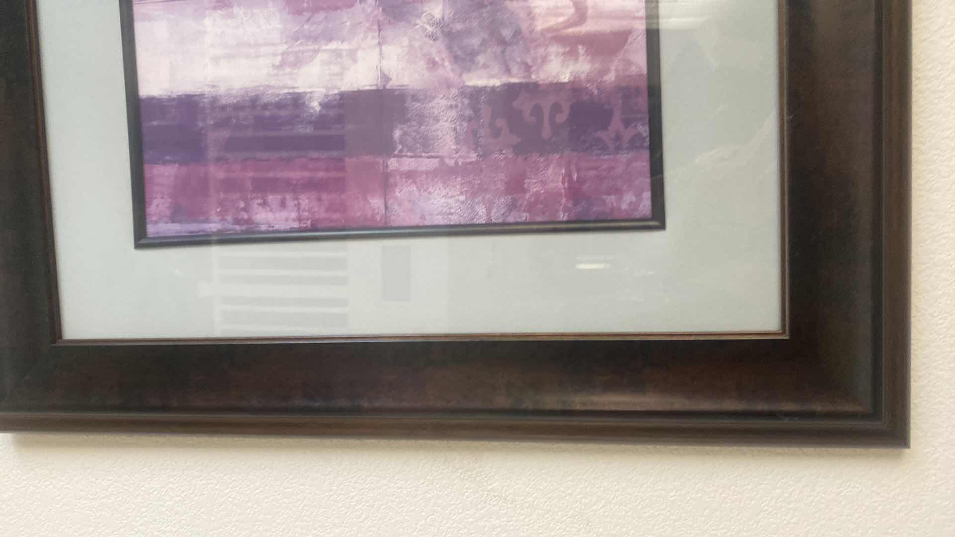 Photo 1 of FRAMED ABSTRACT ARTWORK 32” x 32”