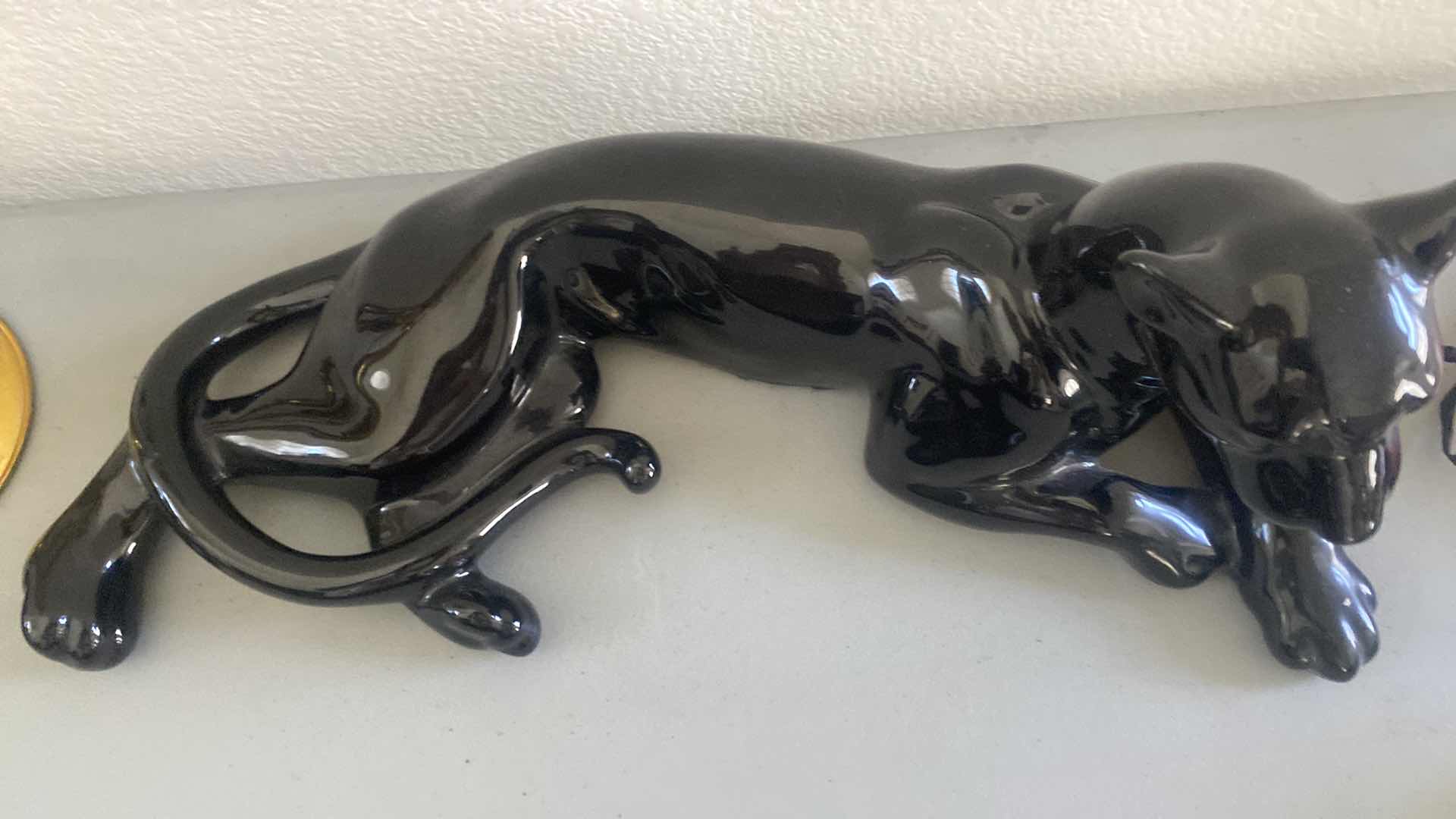 Photo 2 of BLACK CERAMIC JAGUAR 18”