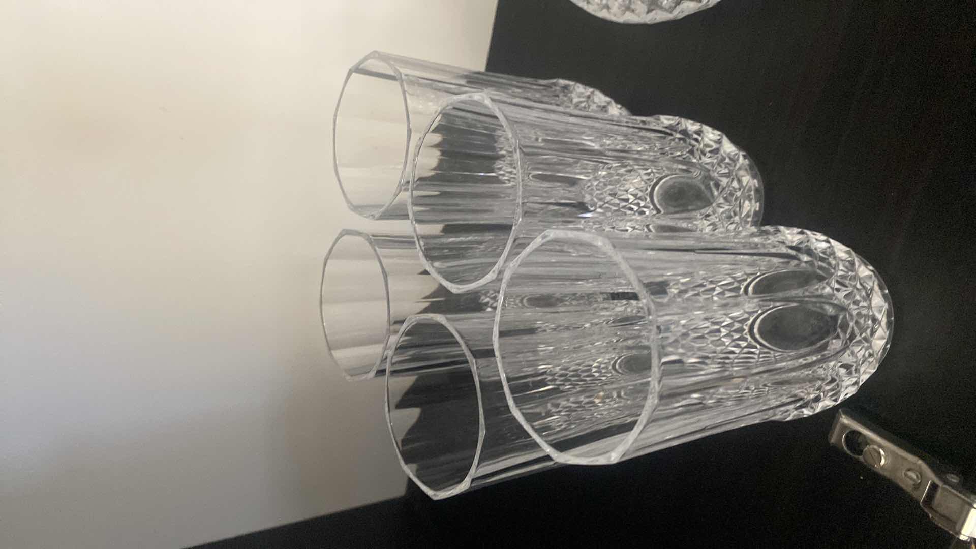 Photo 1 of CRYSTAL DECANTER WITH 10 GLASSES