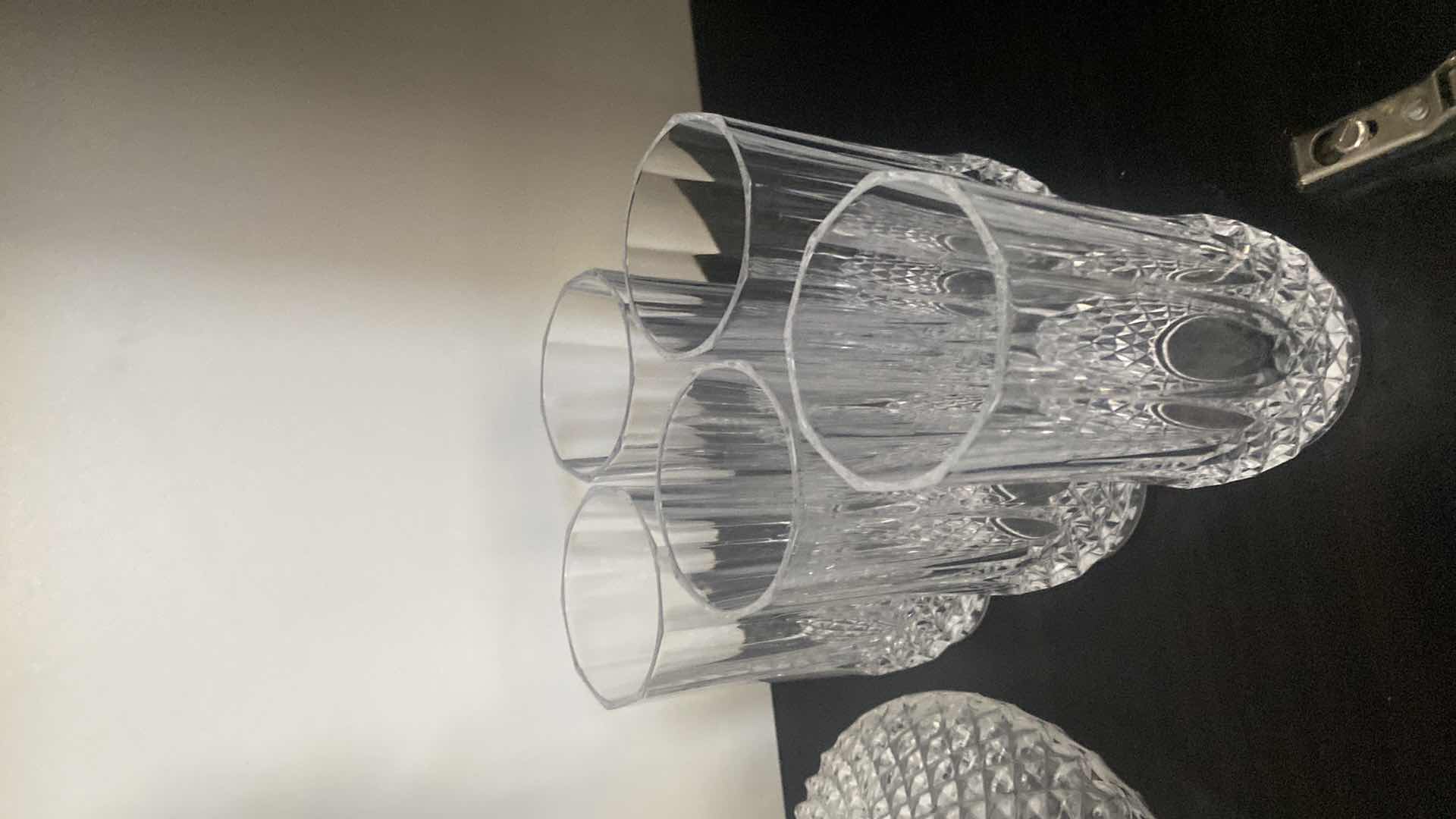 Photo 1 of CRYSTAL DECANTER WITH 10 GLASSES