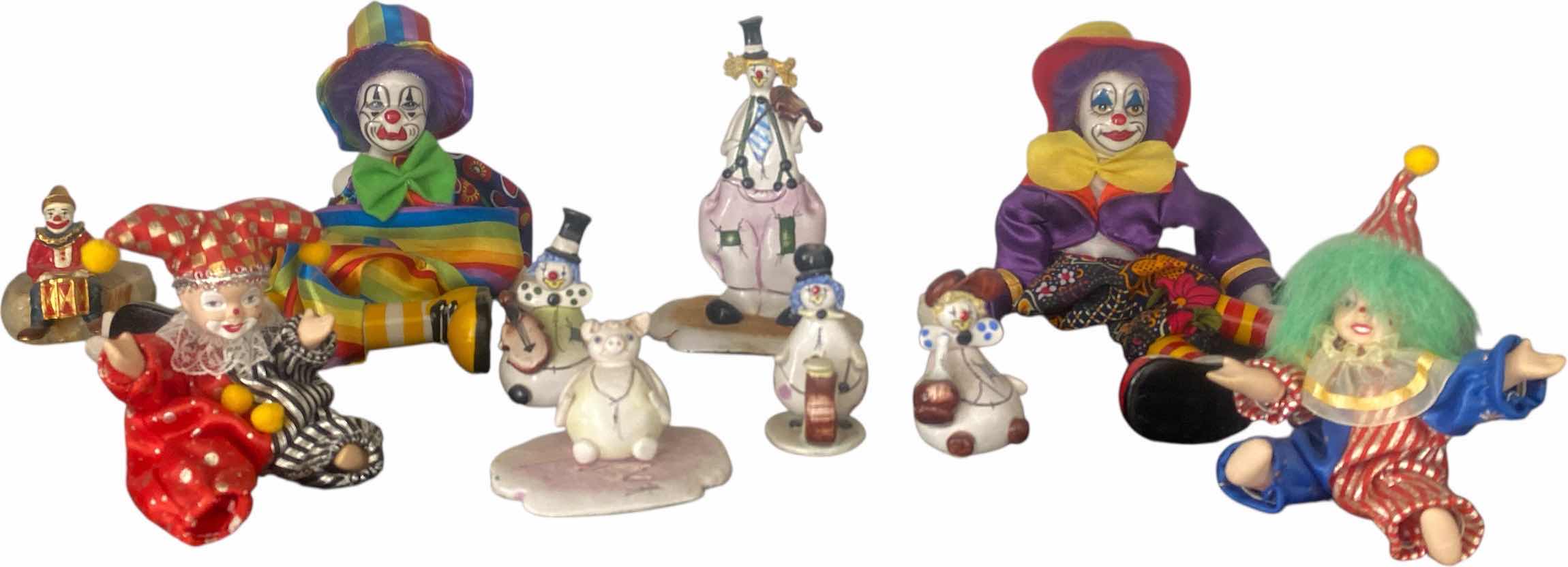 Photo 1 of 10 - CLOWNS COLLECTION LARGEST 11”