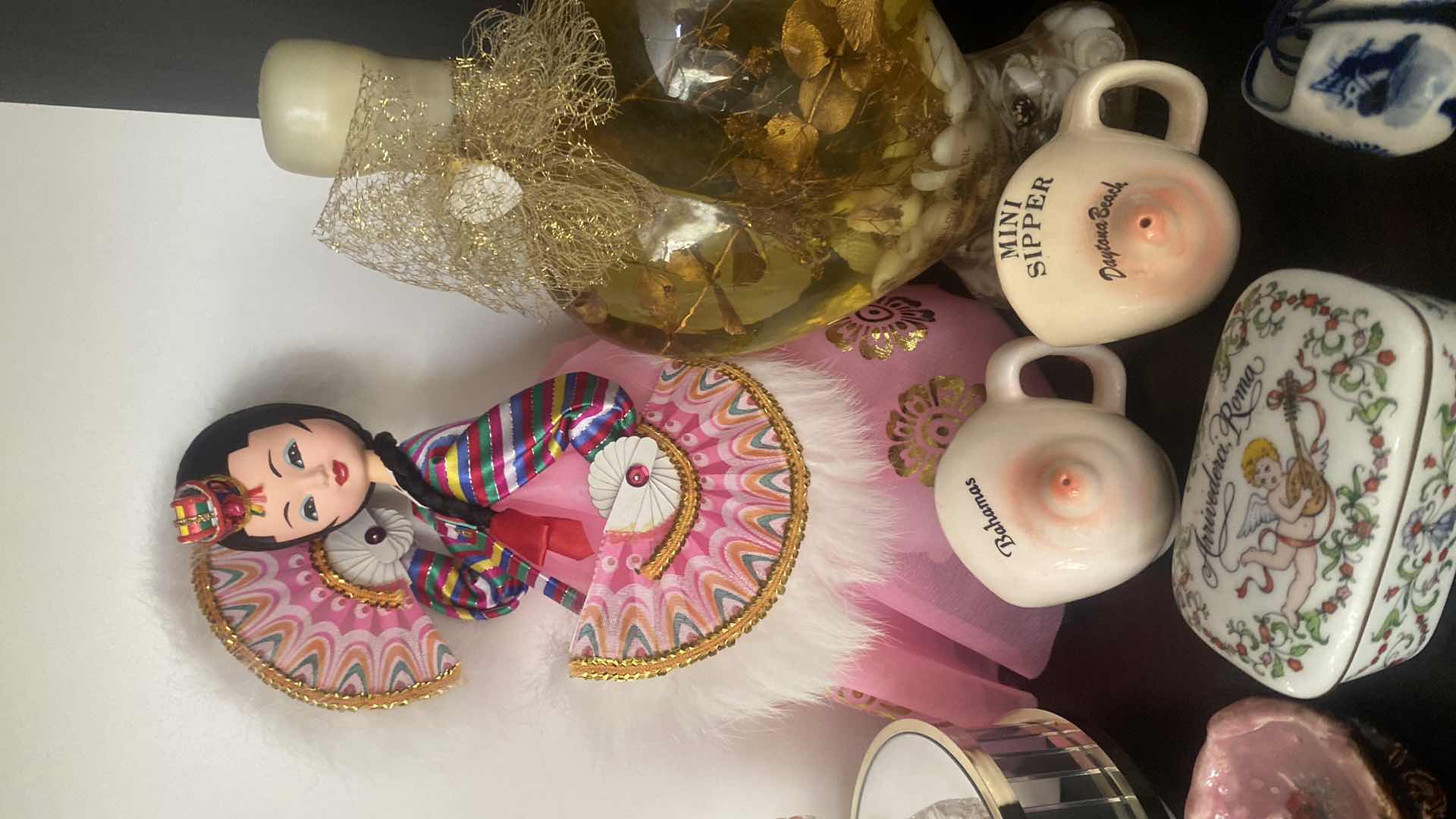 Photo 1 of 8 HOME DECOR - SOUVENIRS GLASS PIANO & VINEGAR H9”