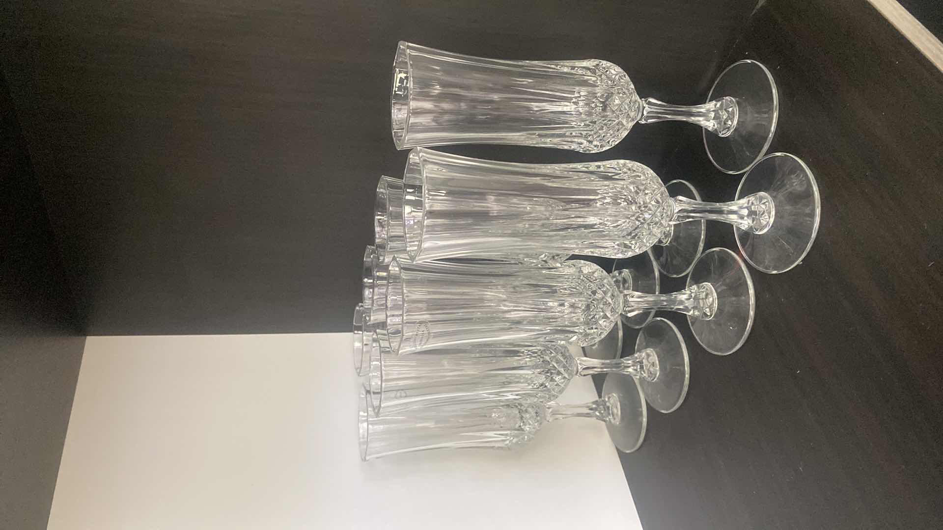 Photo 1 of 8 - LONG CHAMPS CHAMPAGNE GLASSES