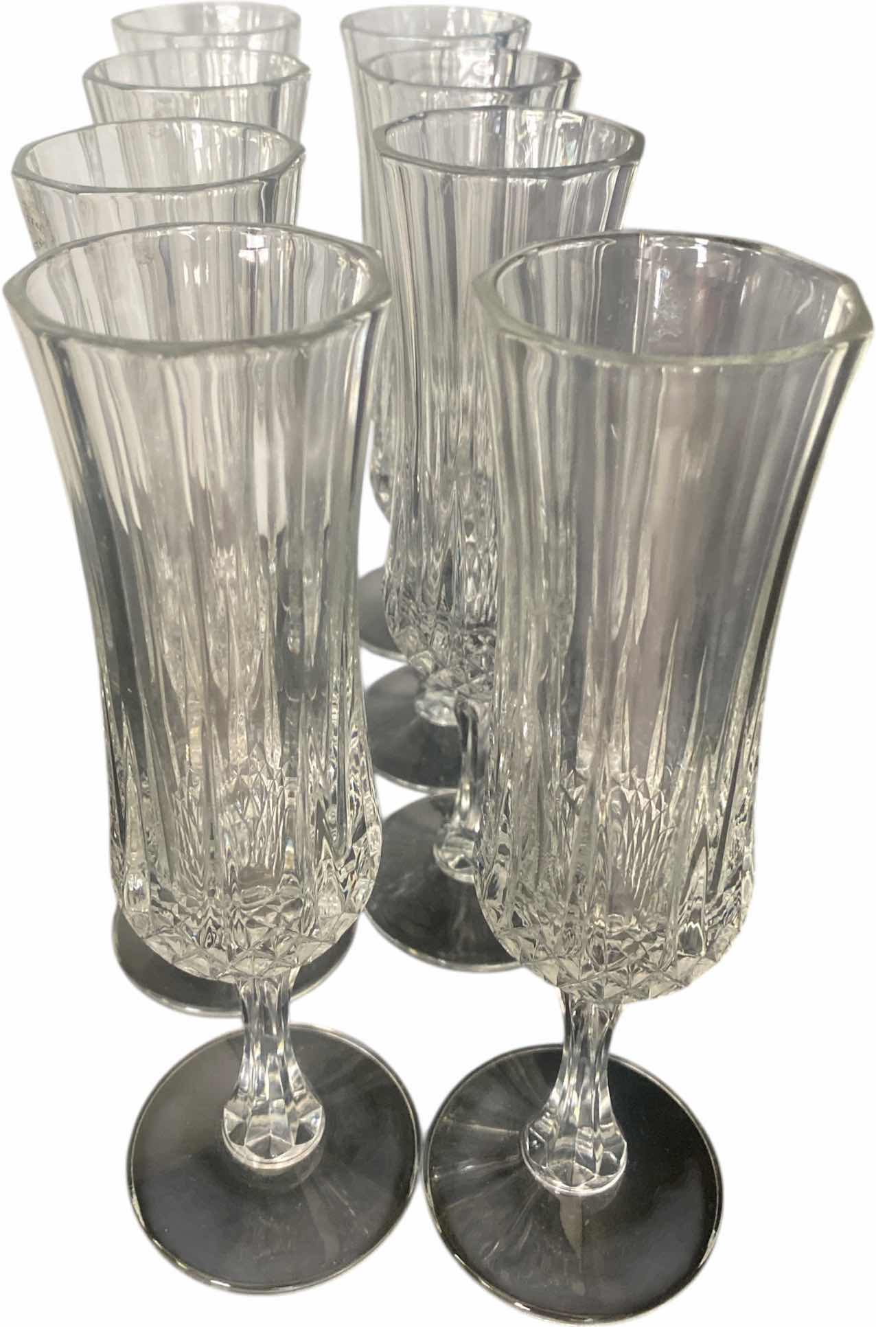 Photo 1 of 8 - LONG CHAMPS CHAMPAGNE GLASSES