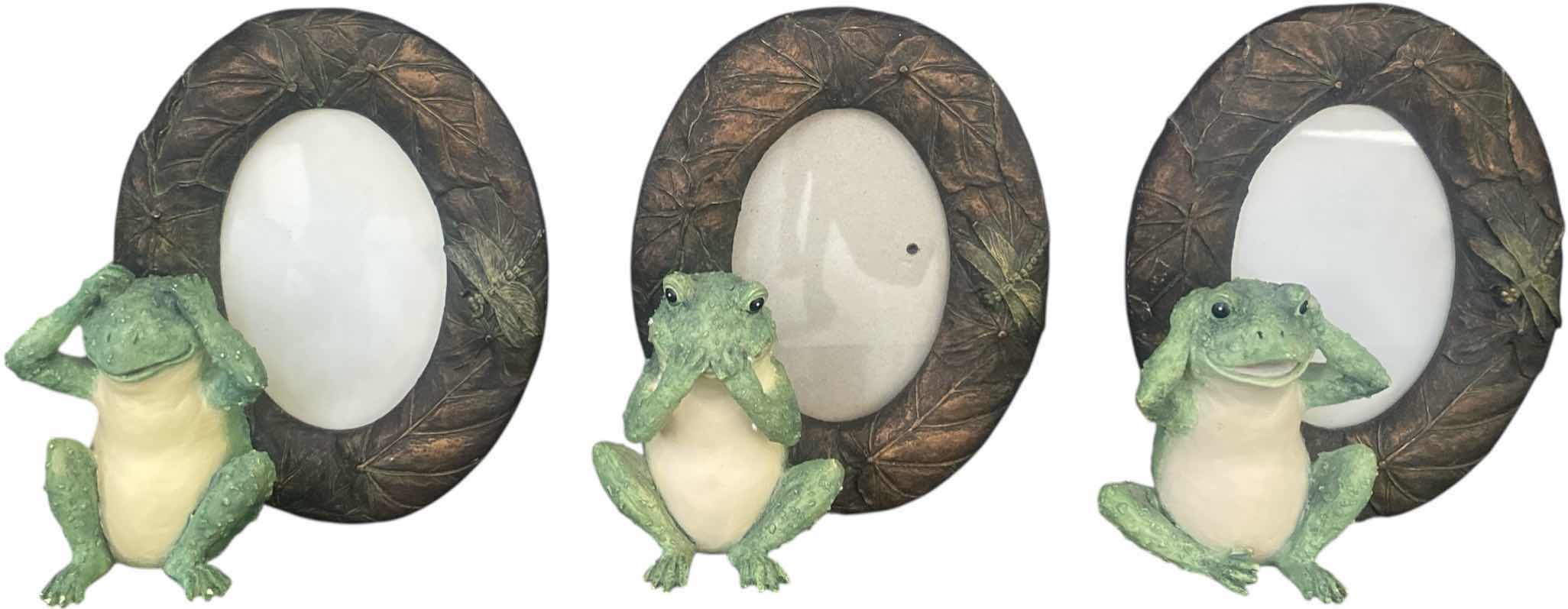 Photo 1 of 3 - FROG PICTURE FRAMES 6” x 8”