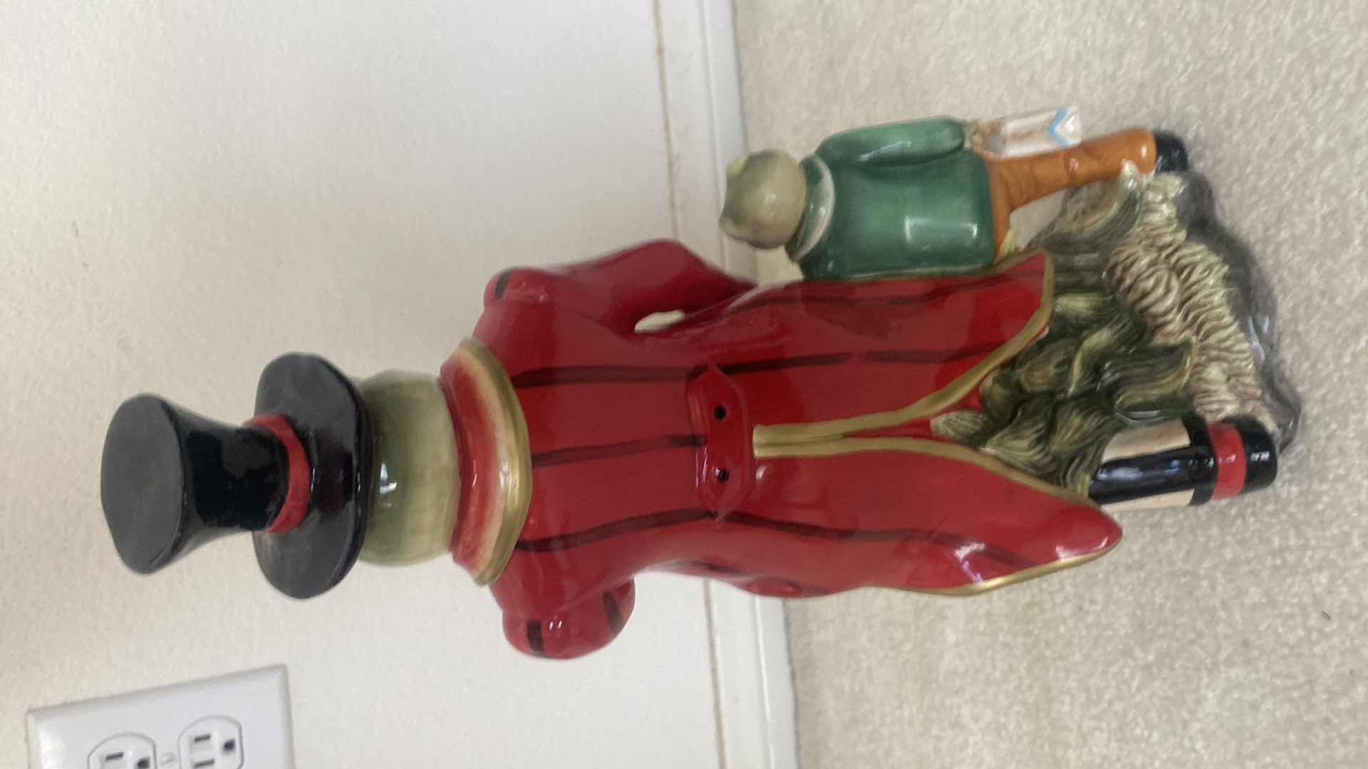 Photo 4 of CERAMIC FROGS CARNIVAL FIGURINE H14”