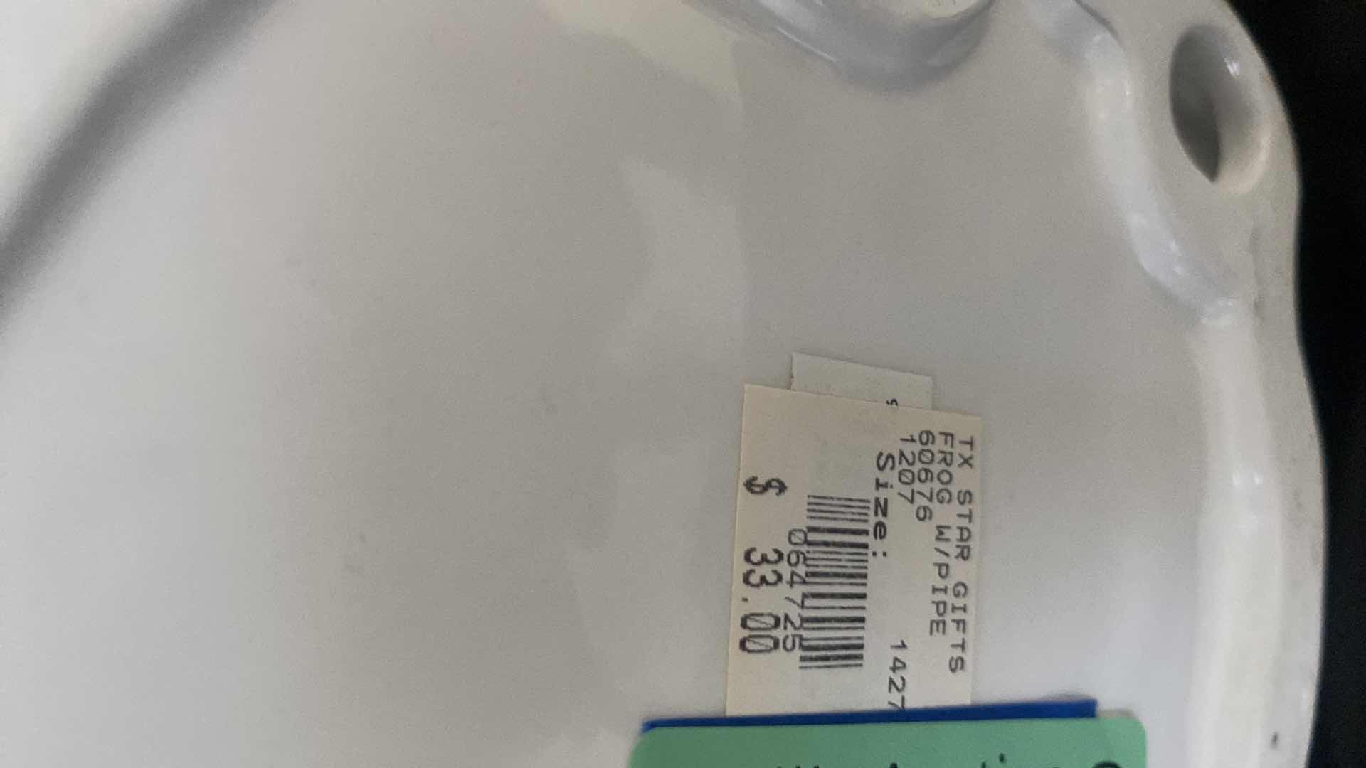 Photo 5 of CERAMIC FROGS CARNIVAL FIGURINE H14”