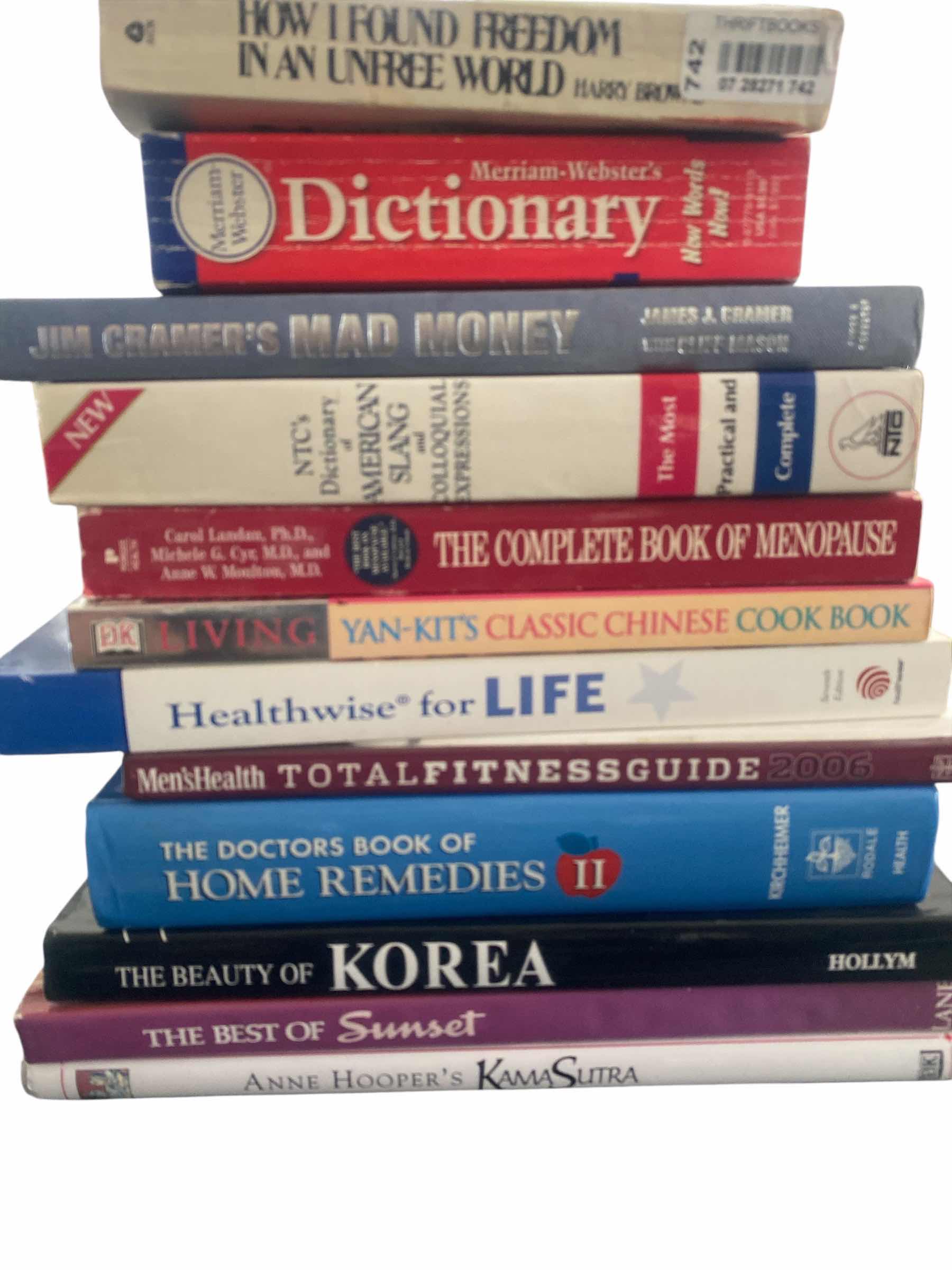 Photo 1 of 12 BOOKS ASSORTED GENRES