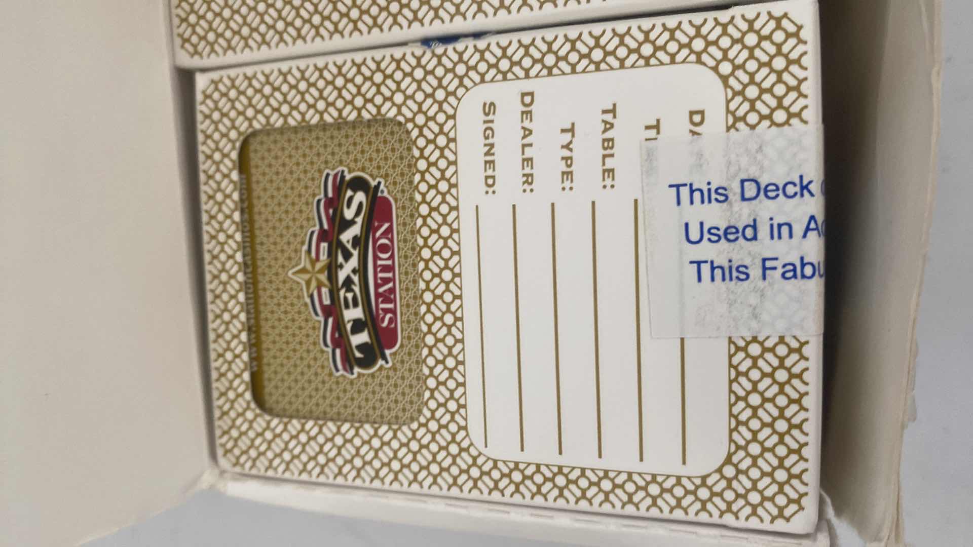 Photo 1 of NIB 12  DECKS TEXAS STATION PLAYING CARDS
