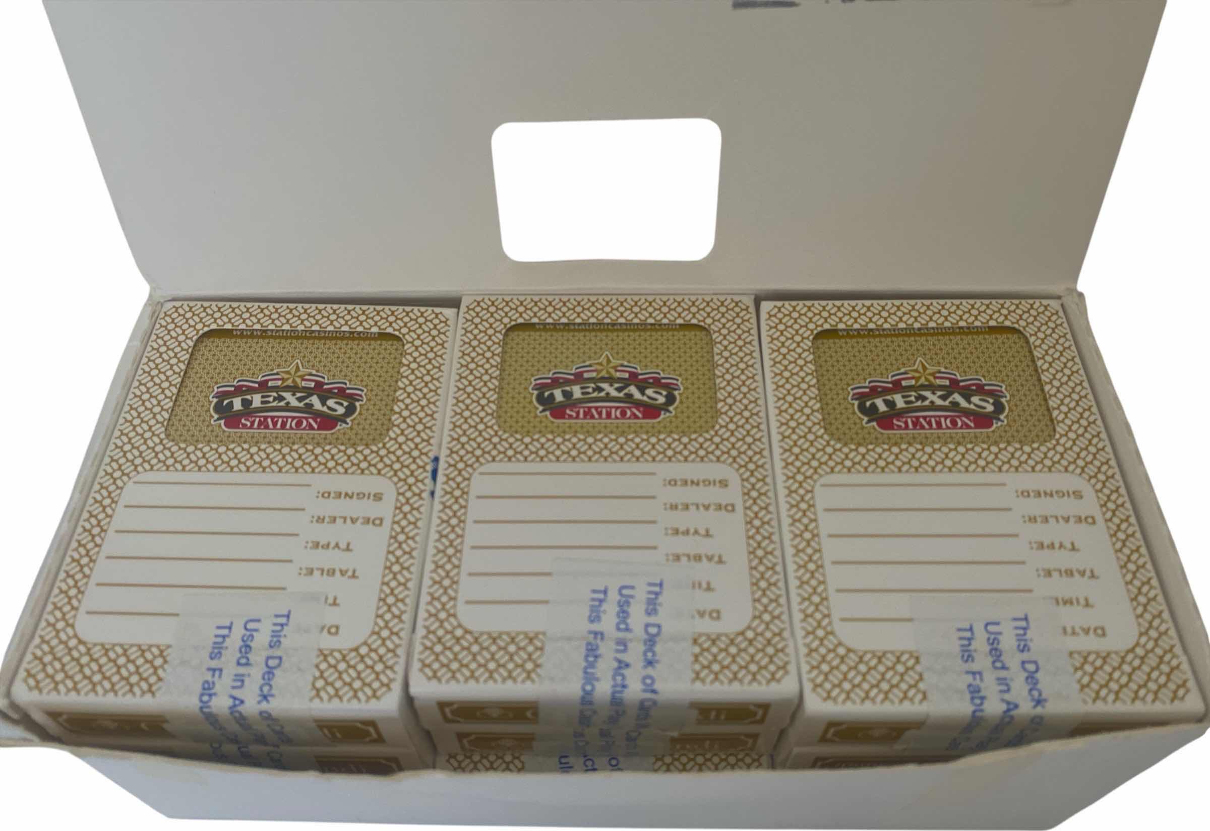 Photo 1 of NIB 12  DECKS TEXAS STATION PLAYING CARDS