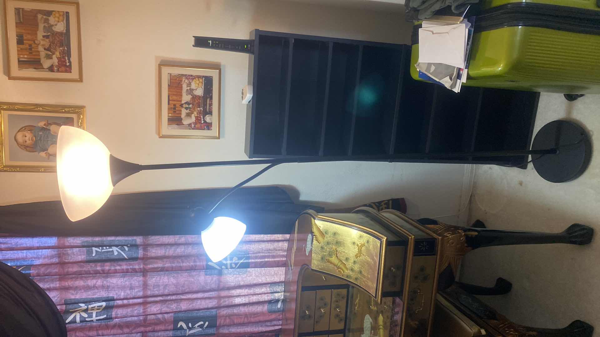 Photo 1 of BLACK ADJUSTABLE FLOOR LAMP