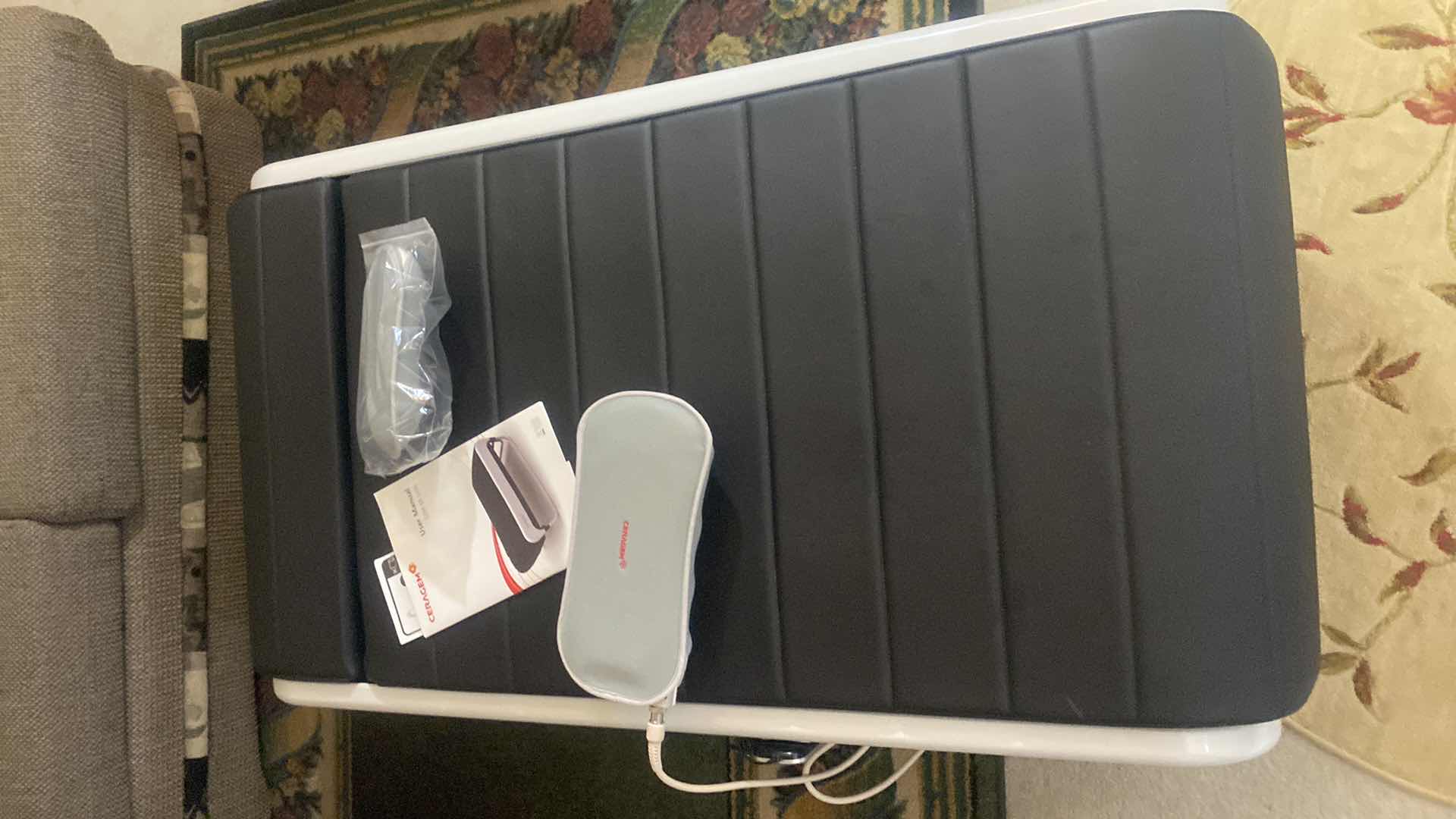 Photo 3 of  CERAGEM MASTER THERMAL SPINE MASSAGE BED MANUFACTURED 2015  - FDA APPROVED - INCLUDES STOMACH & NECK HEAT MESSAGERS ORIGINAL $3600 Closed Measurement 28" x 48" 